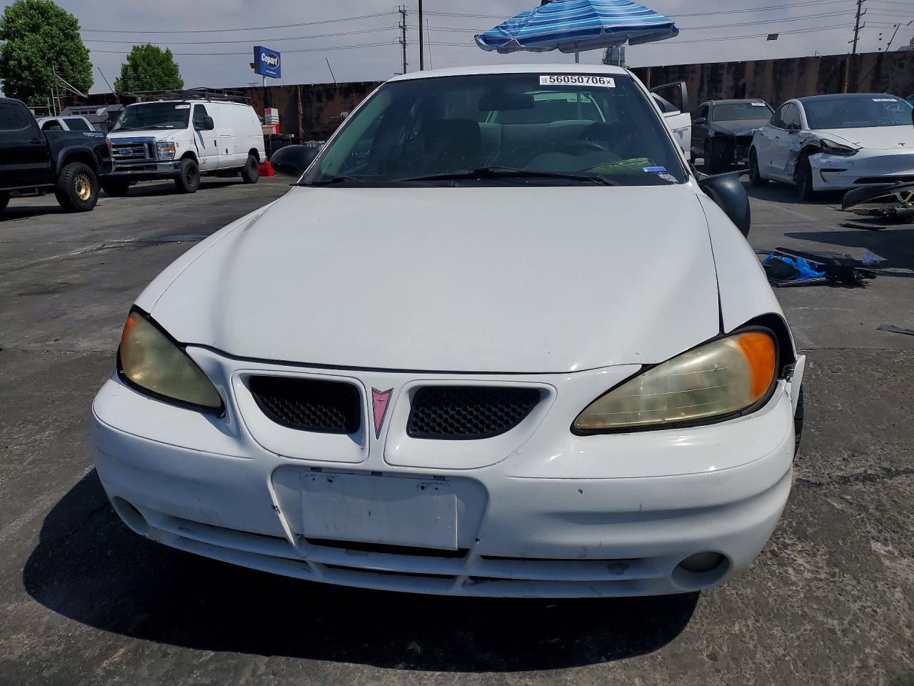 2003 Pontiac Grand Am Se1 White vin: 1G2NF52FX3C296591