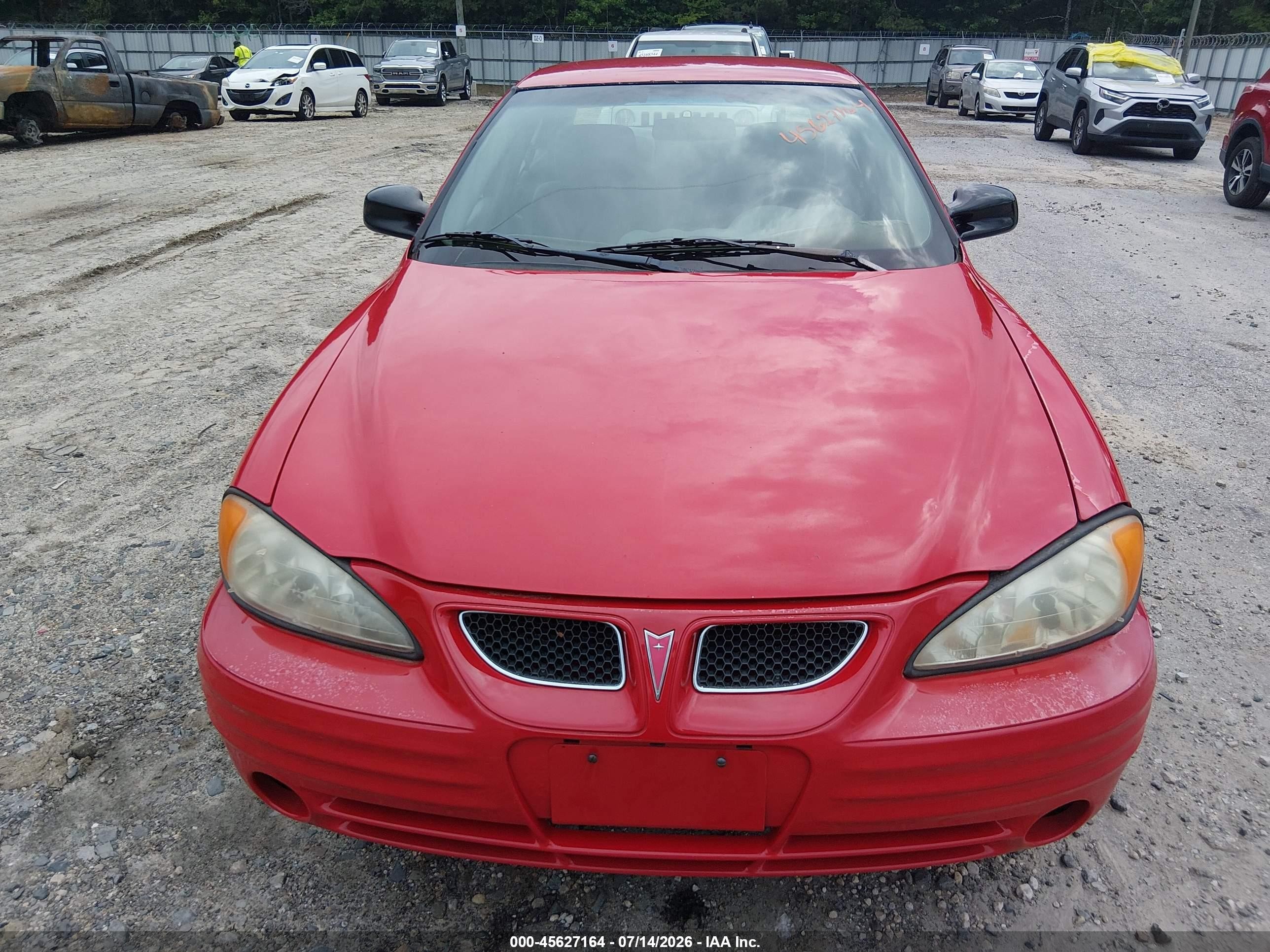 2000 Pontiac Grand Am Se1 Красный vin: 1G2NF52T5YM796066