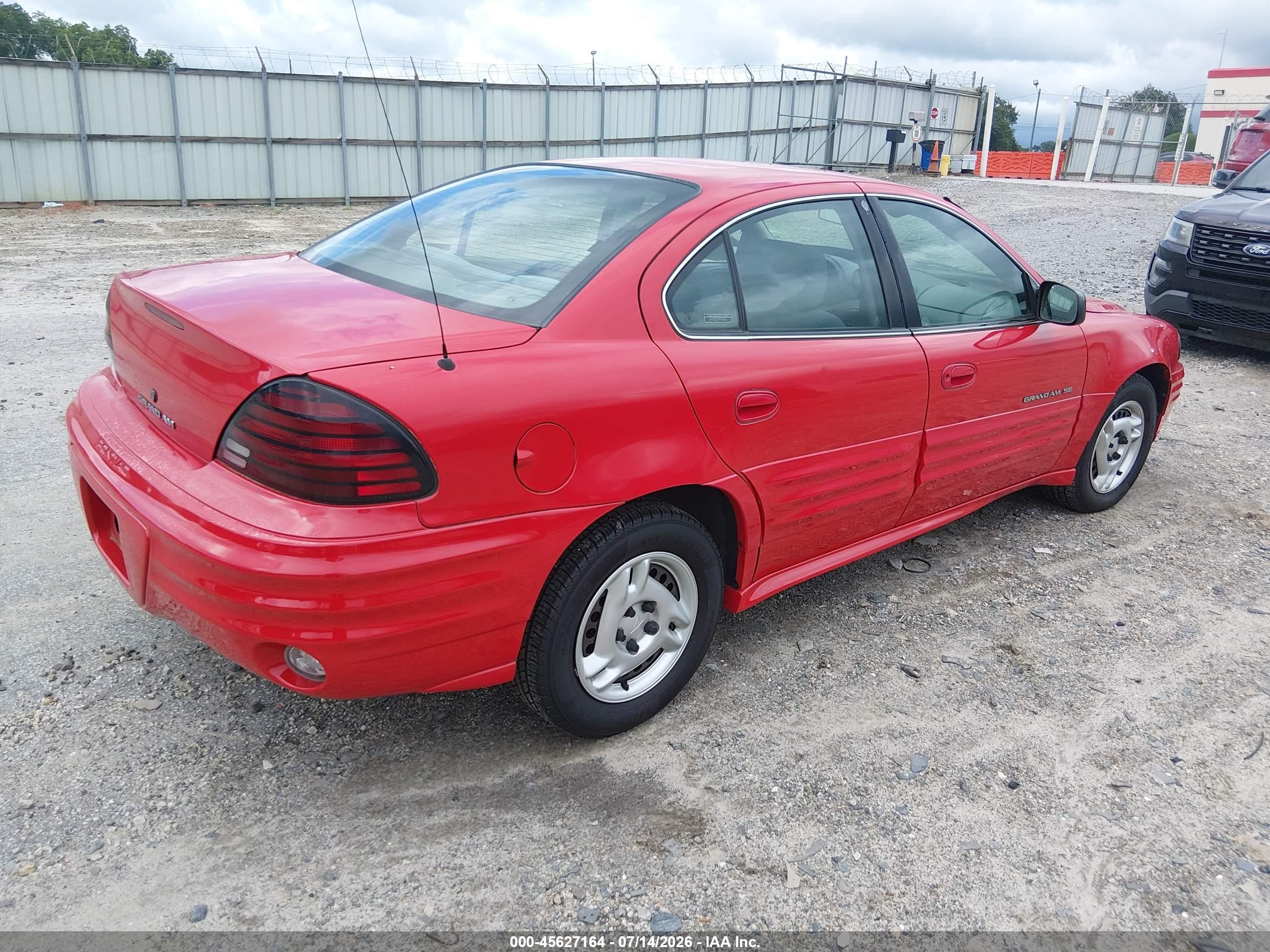 2000 Pontiac Grand Am Se1 Красный vin: 1G2NF52T5YM796066