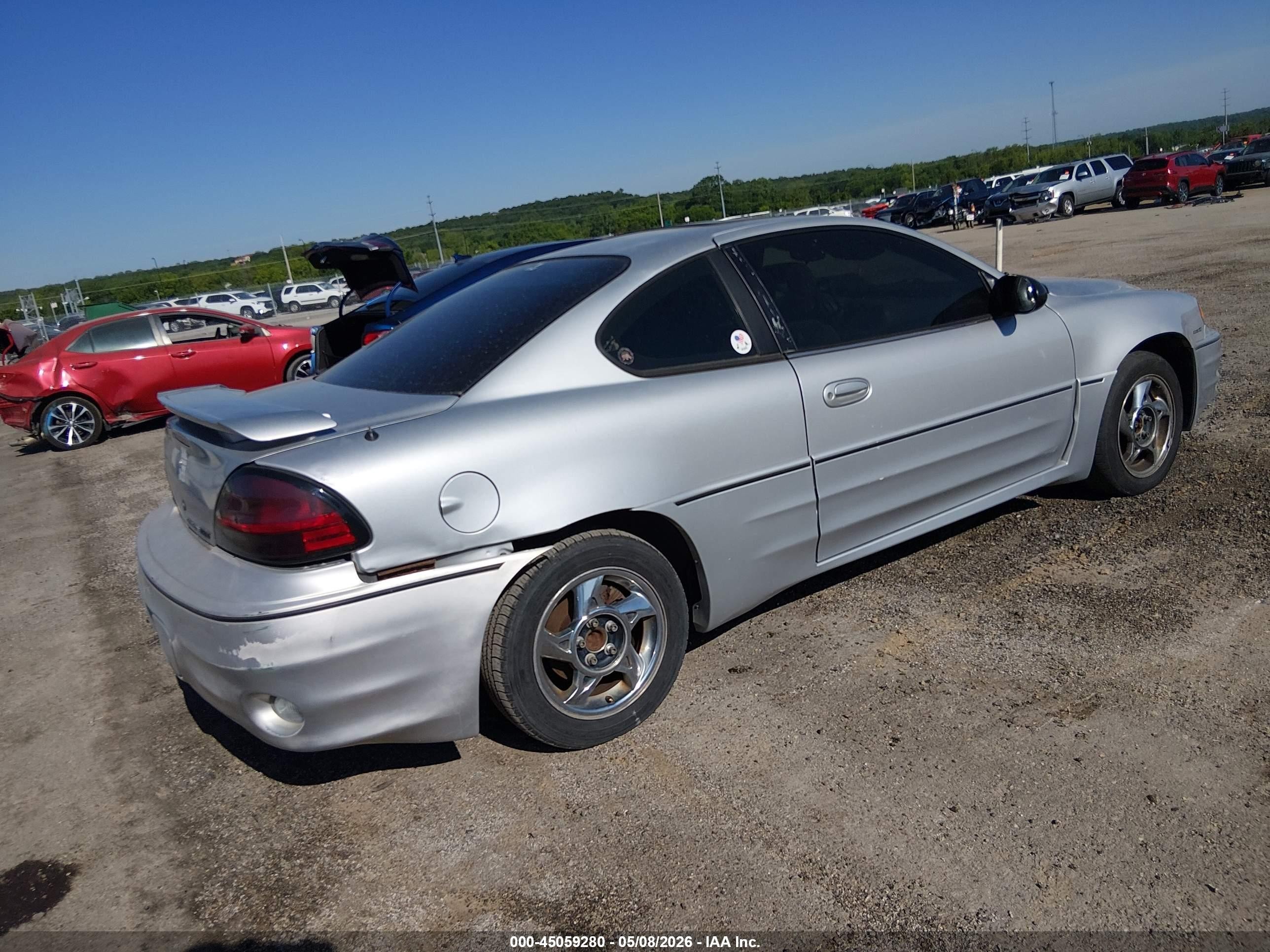 2003 Pontiac Grand Am Gt1 Silver vin: 1G2NV12E23C104535