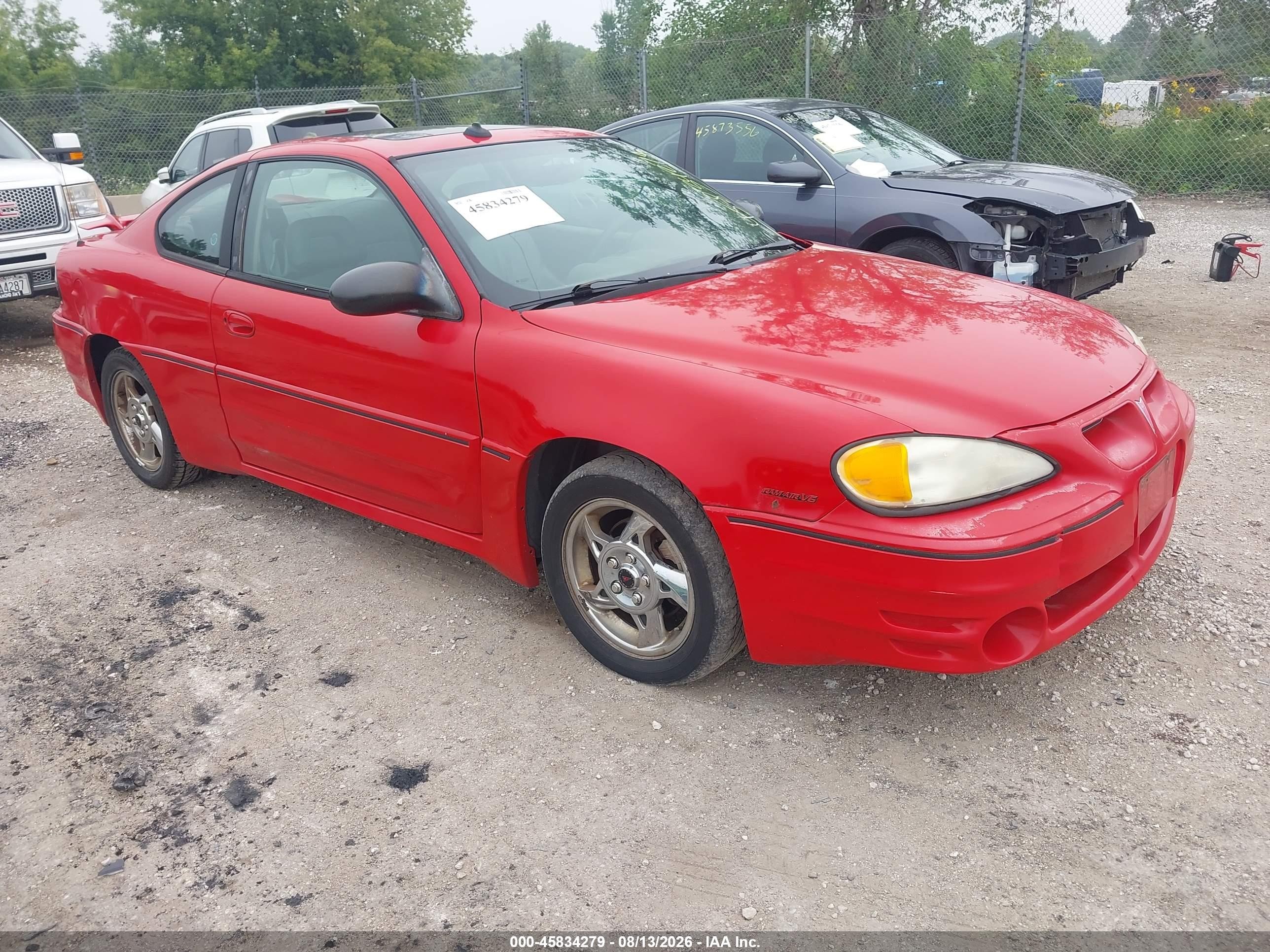 2004 Pontiac Grand Am Gt1 Red vin: 1G2NV12E44C129390
