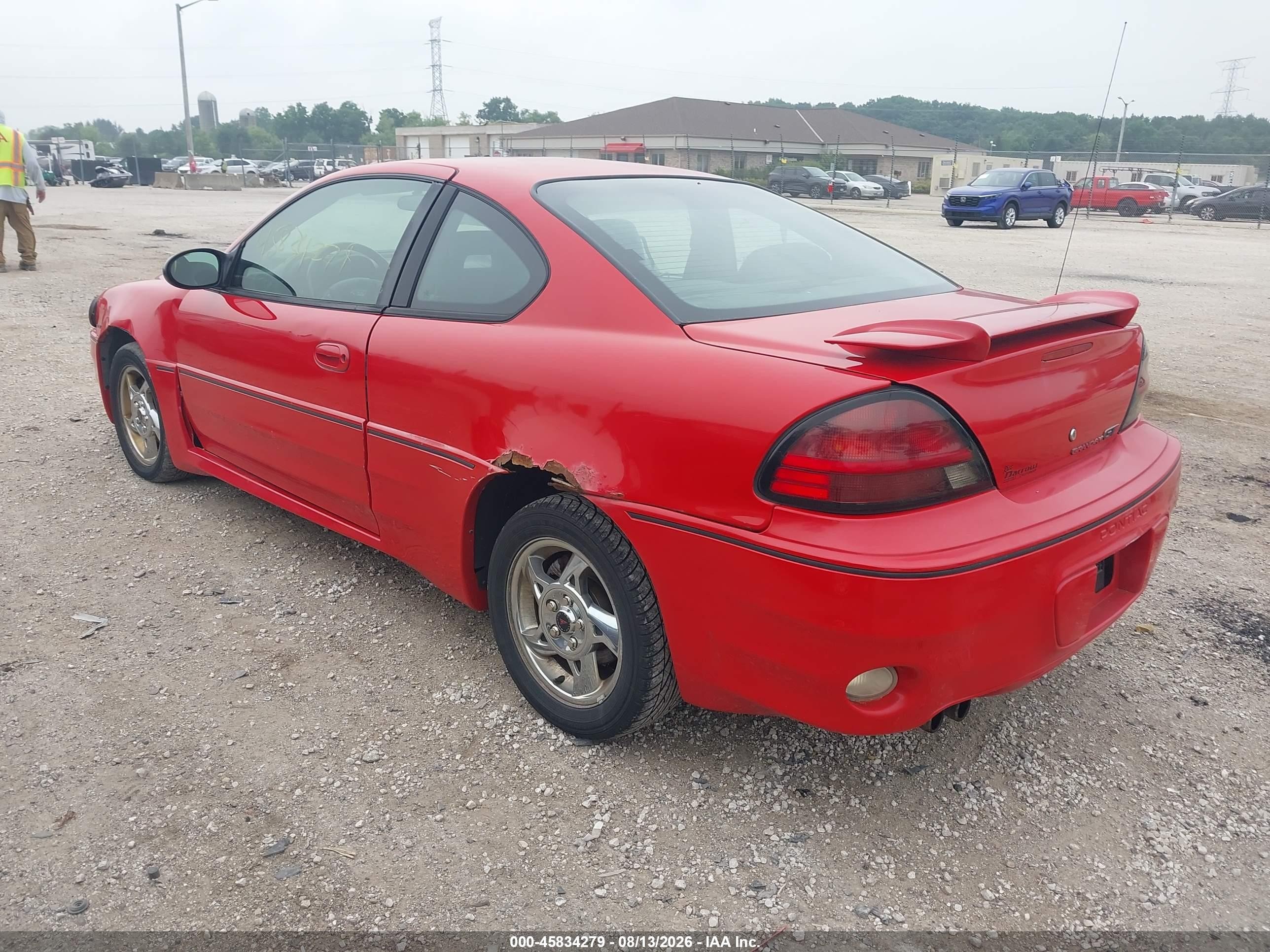 2004 Pontiac Grand Am Gt1 Red vin: 1G2NV12E44C129390