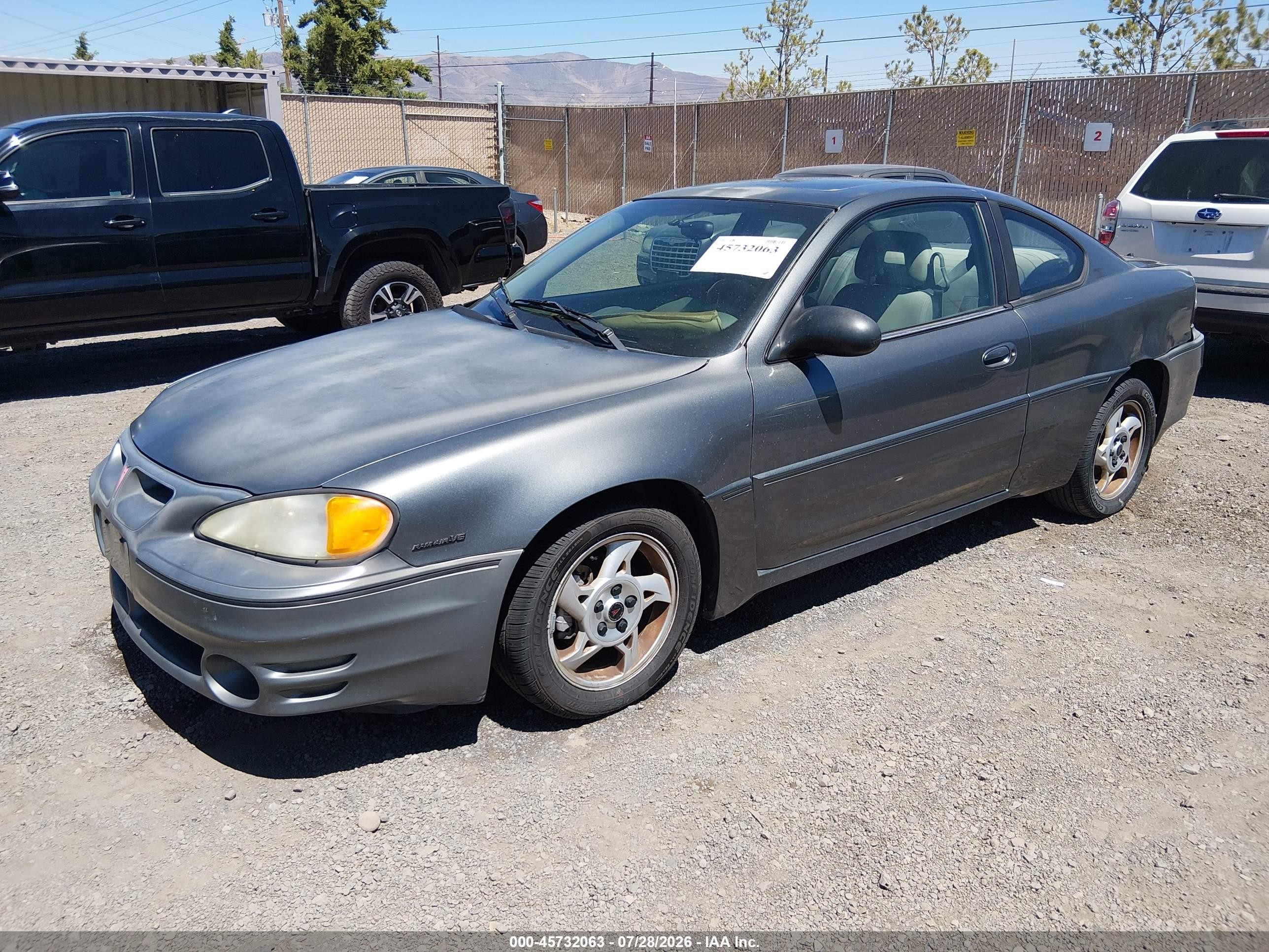 2005 Pontiac Grand Am Gt1 Gray vin: 1G2NV12E55M141284