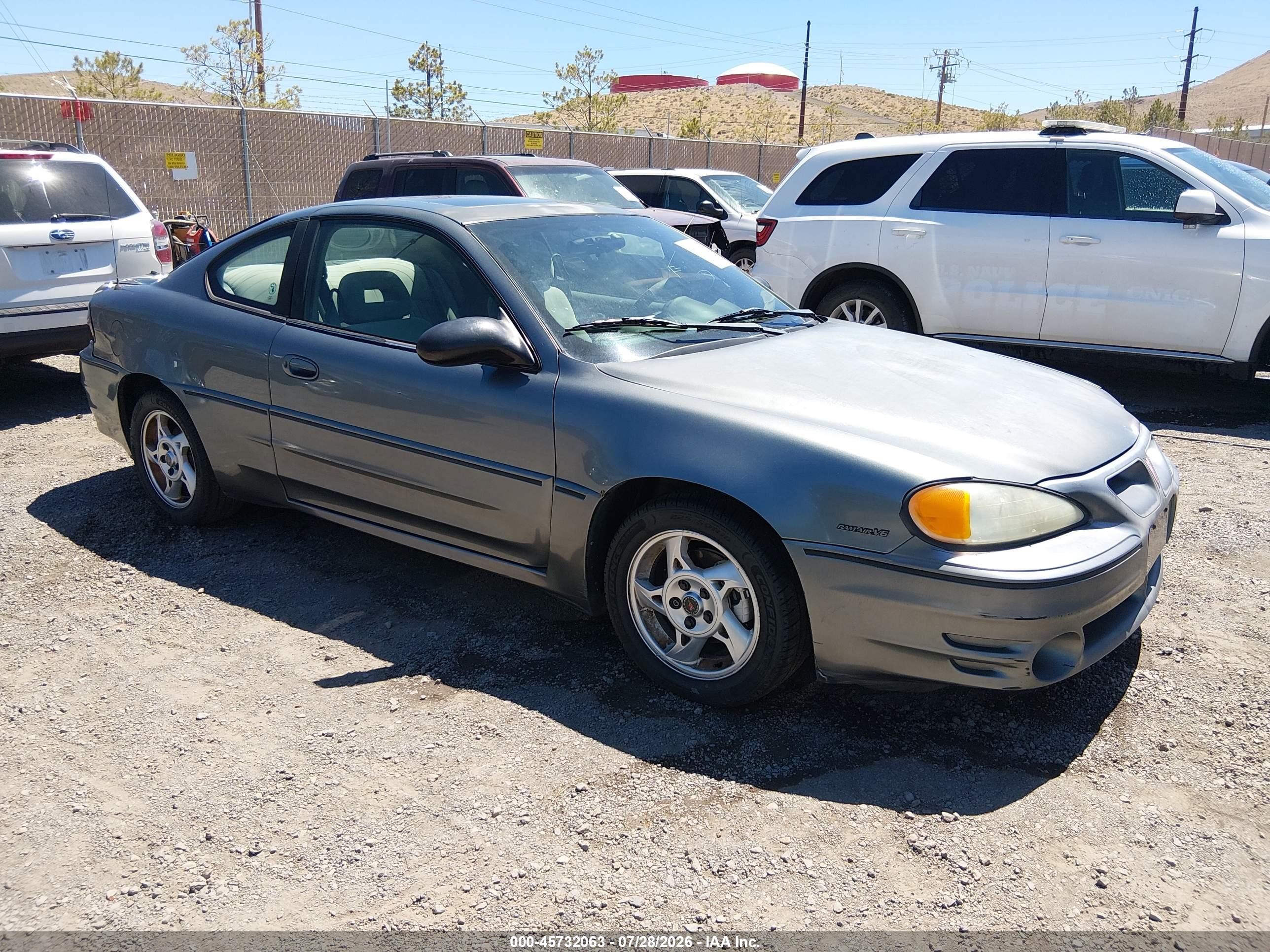 2005 Pontiac Grand Am Gt1 Gray vin: 1G2NV12E55M141284