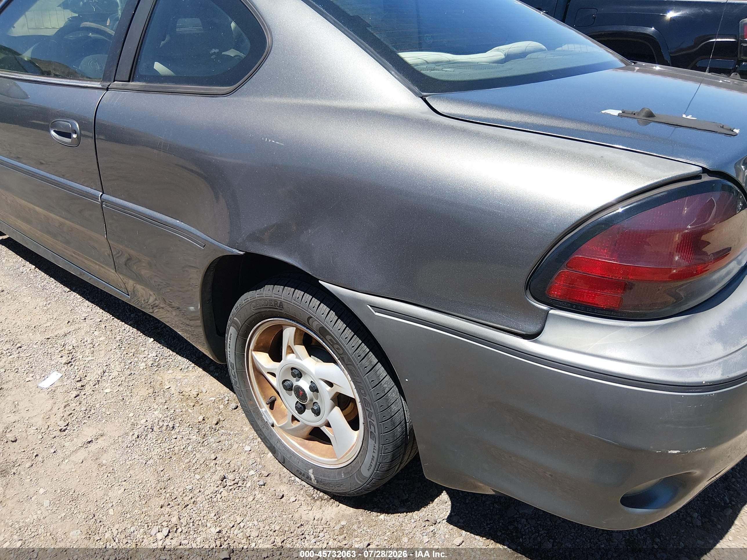 2005 Pontiac Grand Am Gt1 Gray vin: 1G2NV12E55M141284