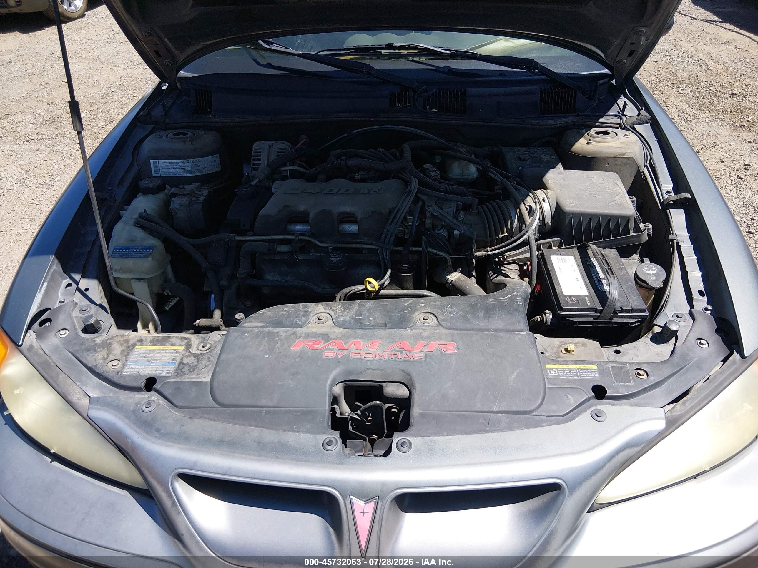 2005 Pontiac Grand Am Gt1 Gray vin: 1G2NV12E55M141284