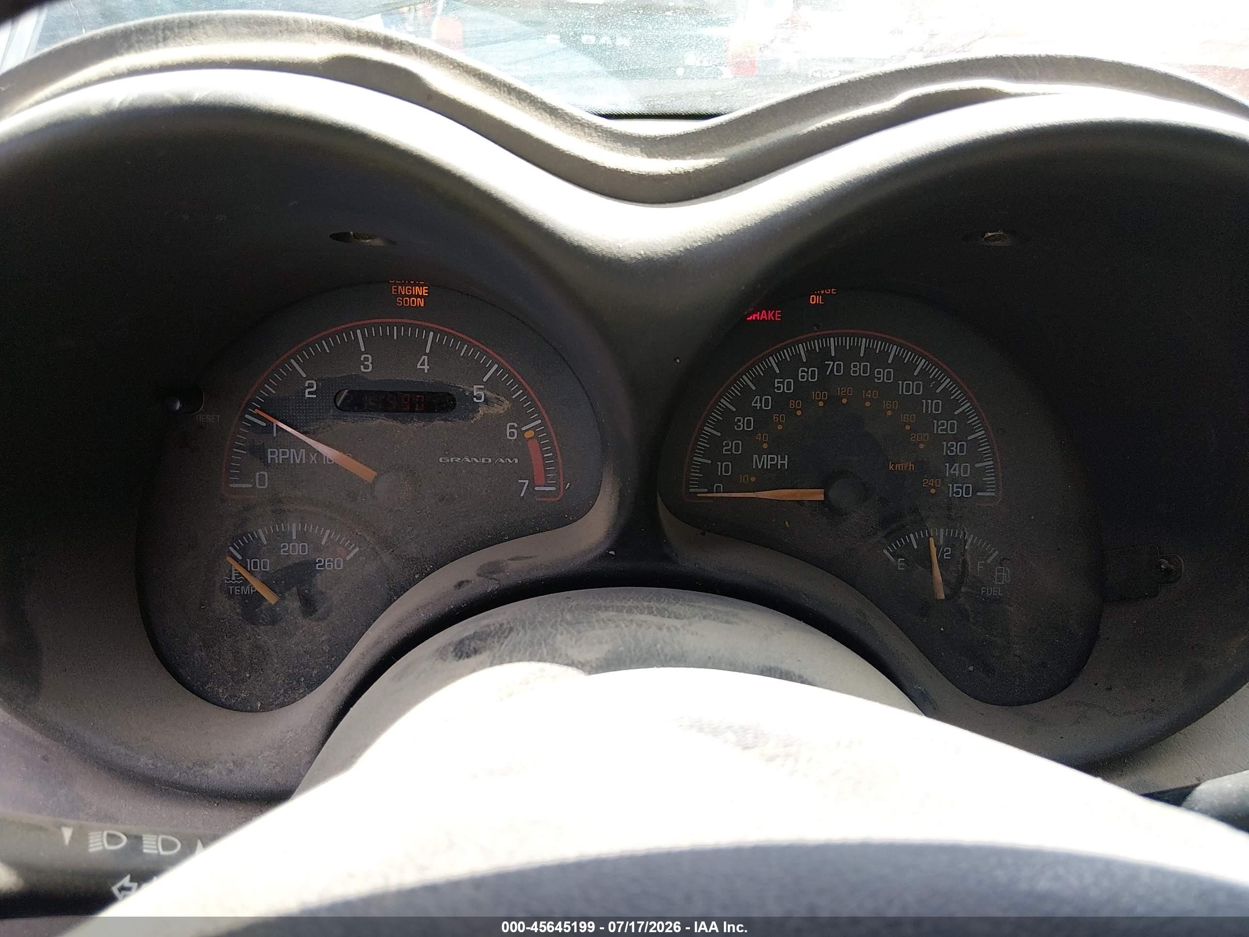2001 Pontiac Grand Am Gt1 Черный vin: 1G2NV12E71M547206
