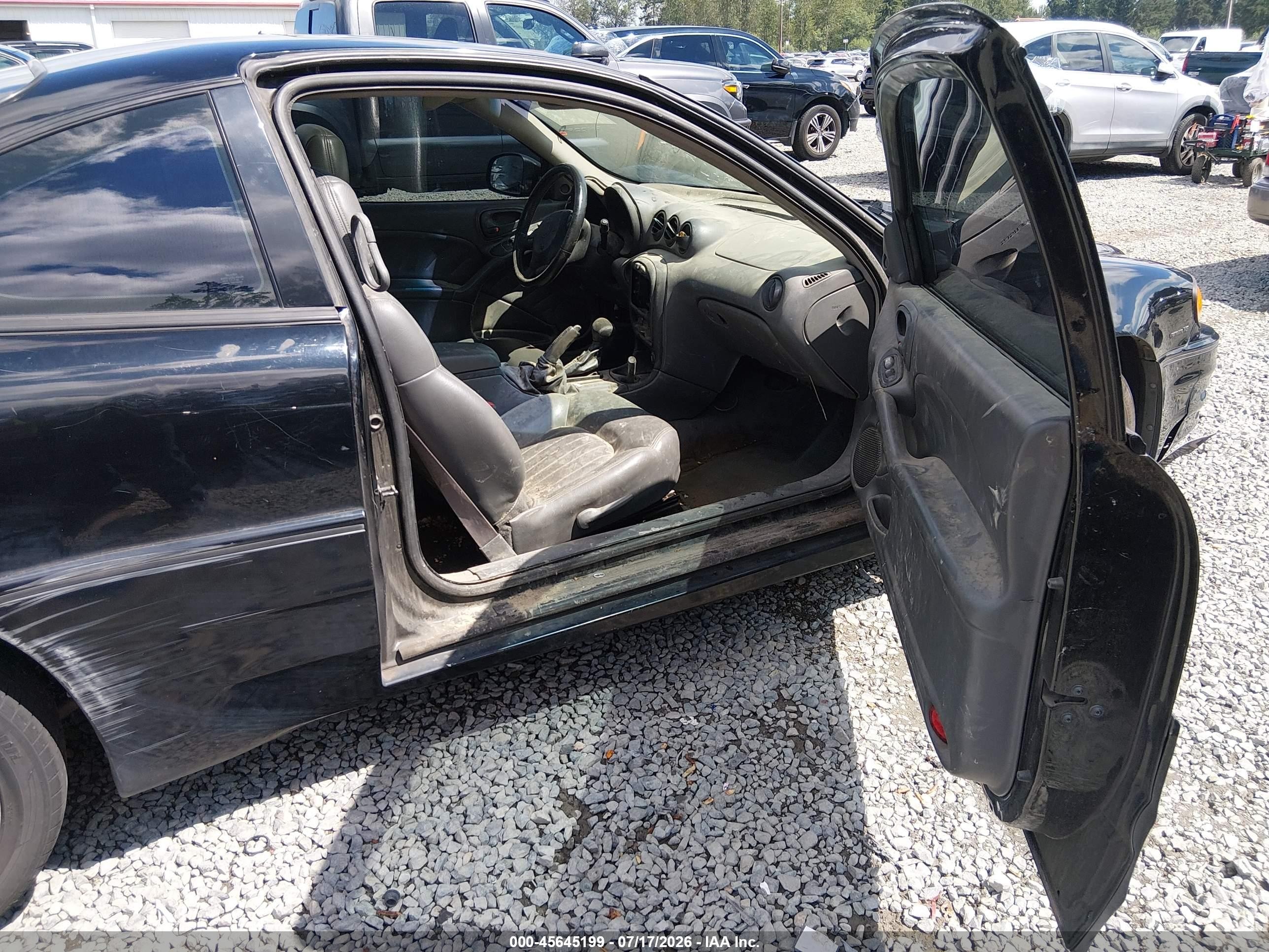 2001 Pontiac Grand Am Gt1 Черный vin: 1G2NV12E71M547206
