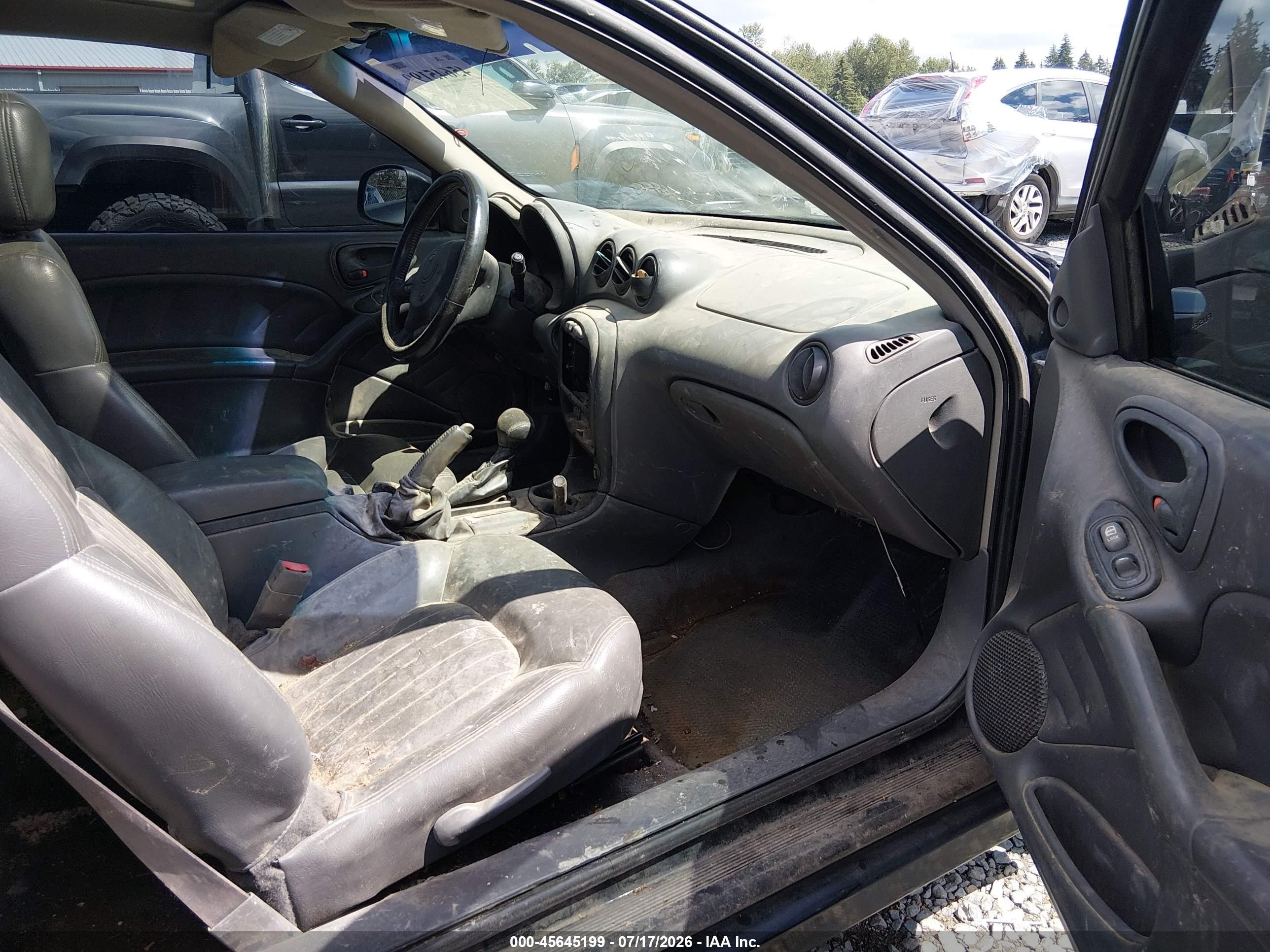 2001 Pontiac Grand Am Gt1 Черный vin: 1G2NV12E71M547206