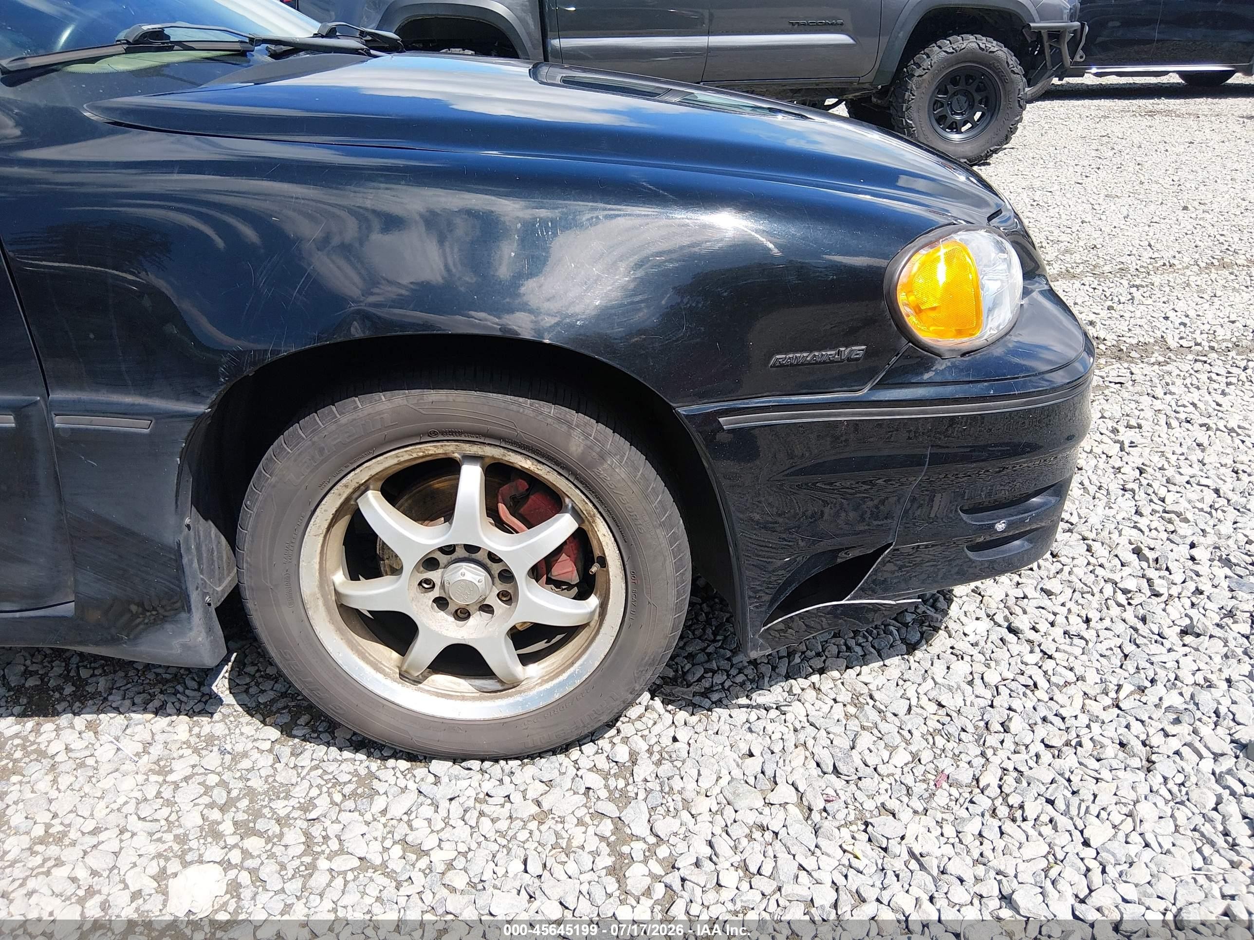 2001 Pontiac Grand Am Gt1 Черный vin: 1G2NV12E71M547206
