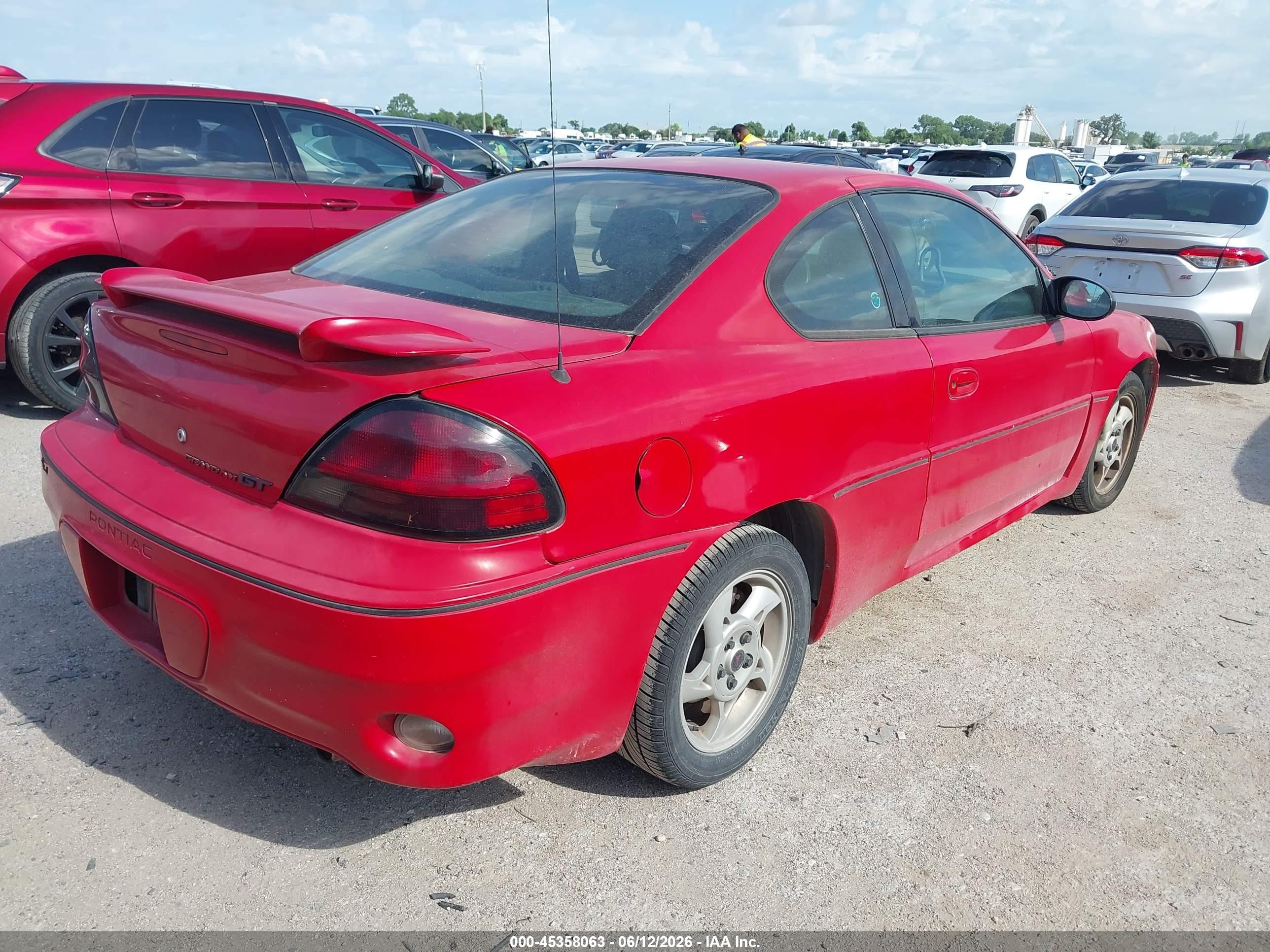 2005 Pontiac Grand Am Gt1 Red vin: 1G2NV12EX5M183675