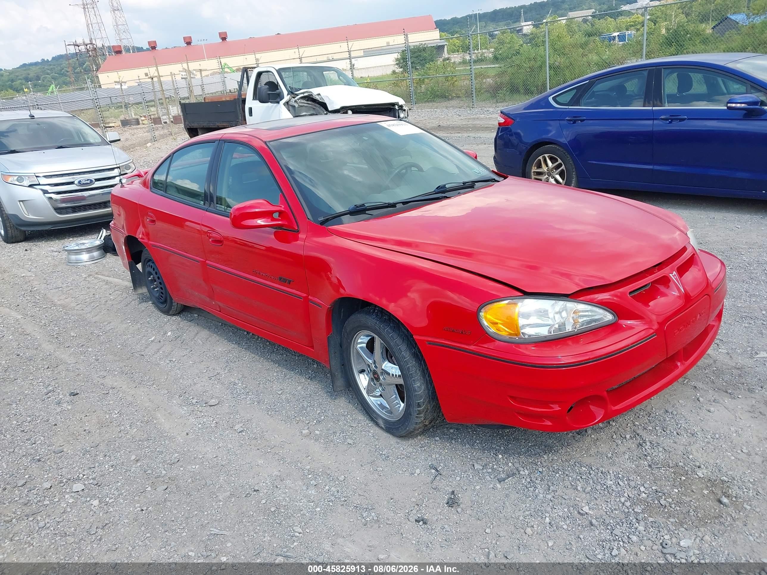 2001 Pontiac Grand Am Gt1 Красный vin: 1G2NV52E01C164950