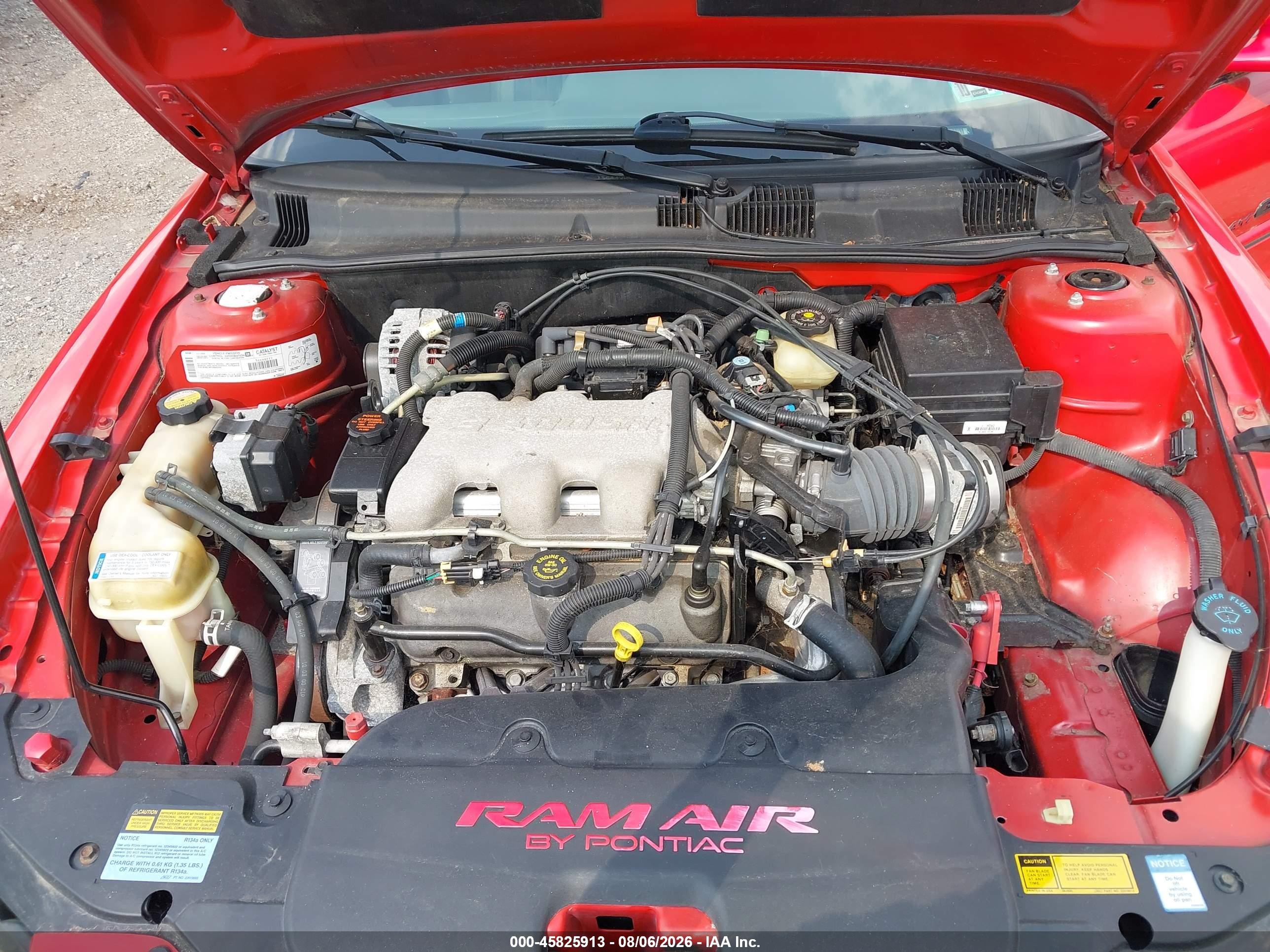 2001 Pontiac Grand Am Gt1 Red vin: 1G2NV52E01C164950