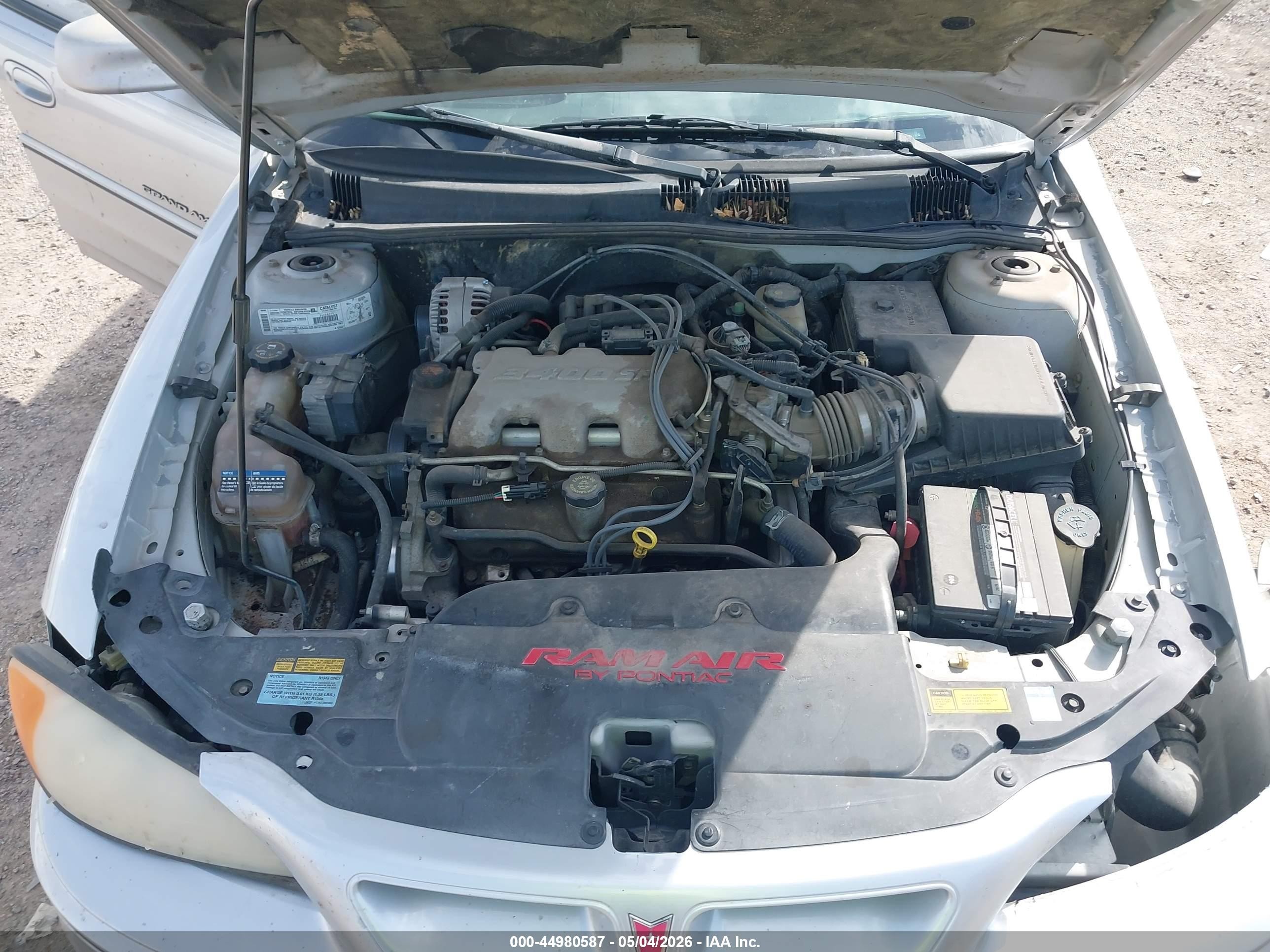 2001 Pontiac Grand Am Gt1 Silver vin: 1G2NV52E31C168684