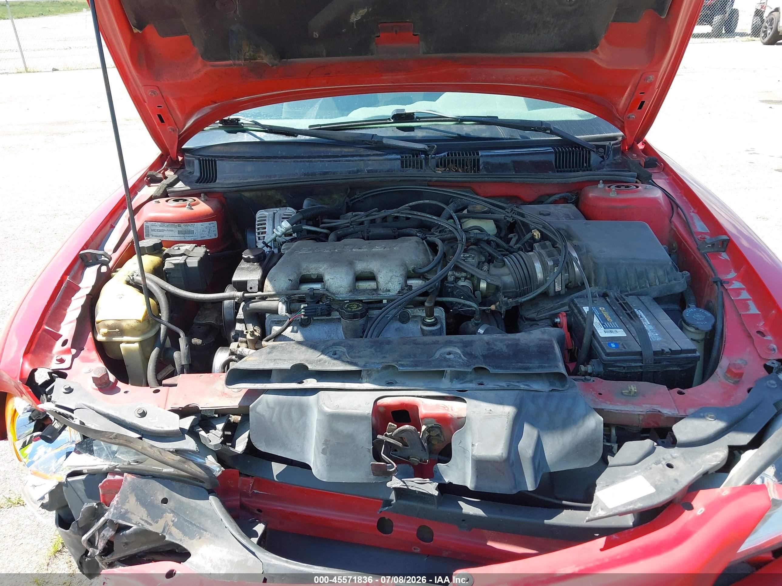 2000 Pontiac Grand Am Gt1 Red vin: 1G2NV52E3YM742656