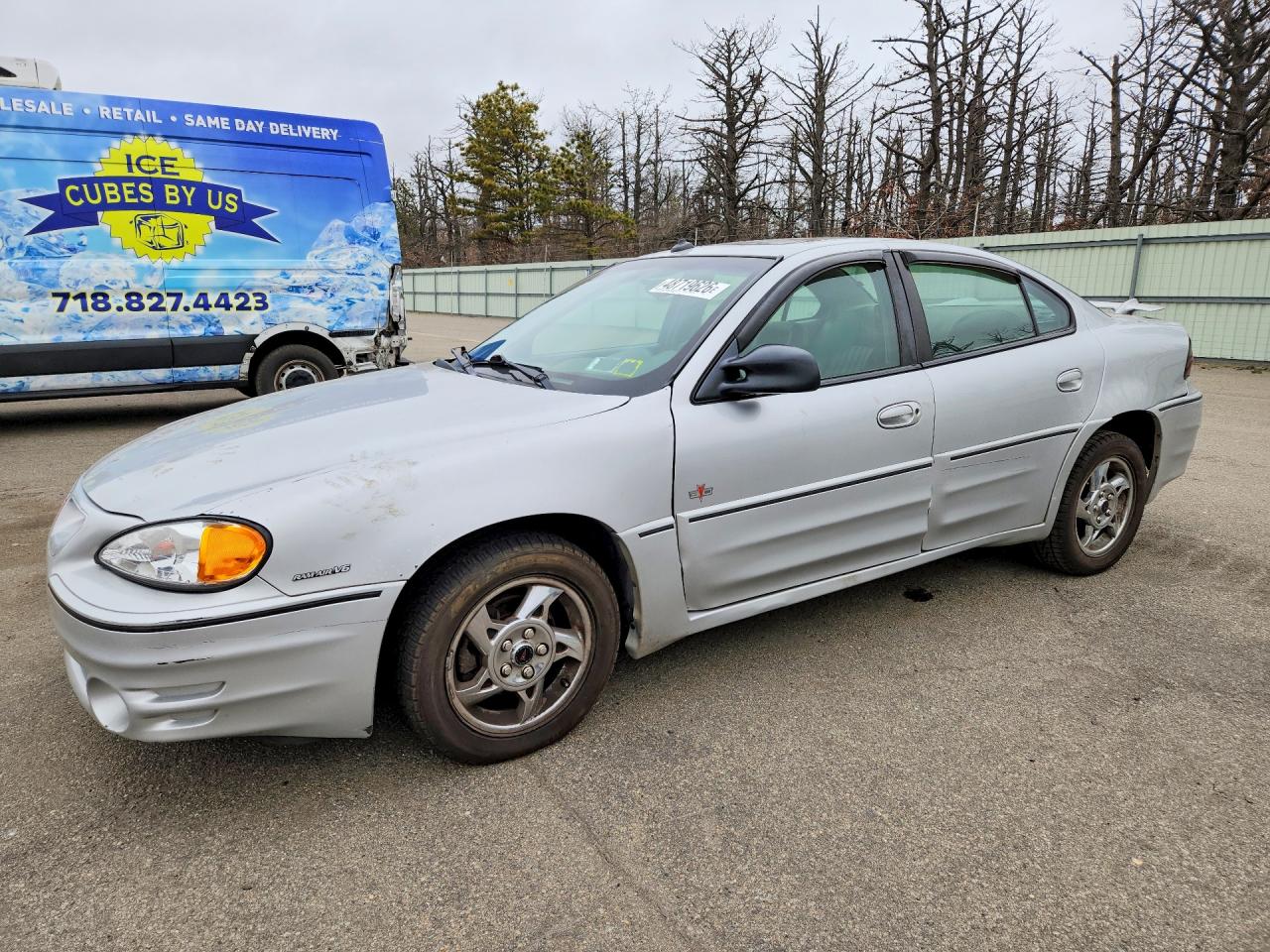 2003 Pontiac Grand Am Silver vin: 1G2NV52E93C334323
