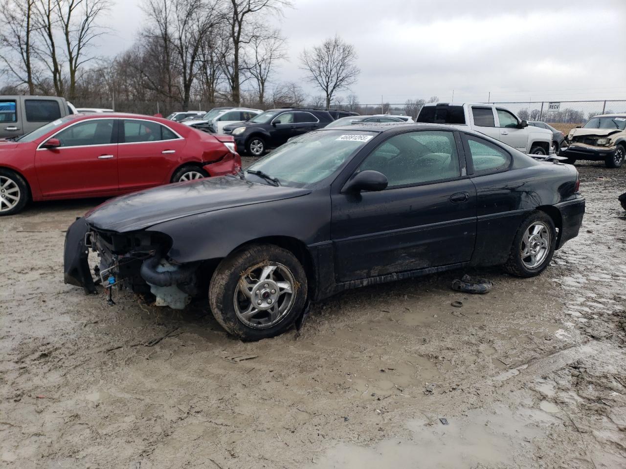 2003 Pontiac Grand Am Gt Black vin: 1G2NW12E03C102120
