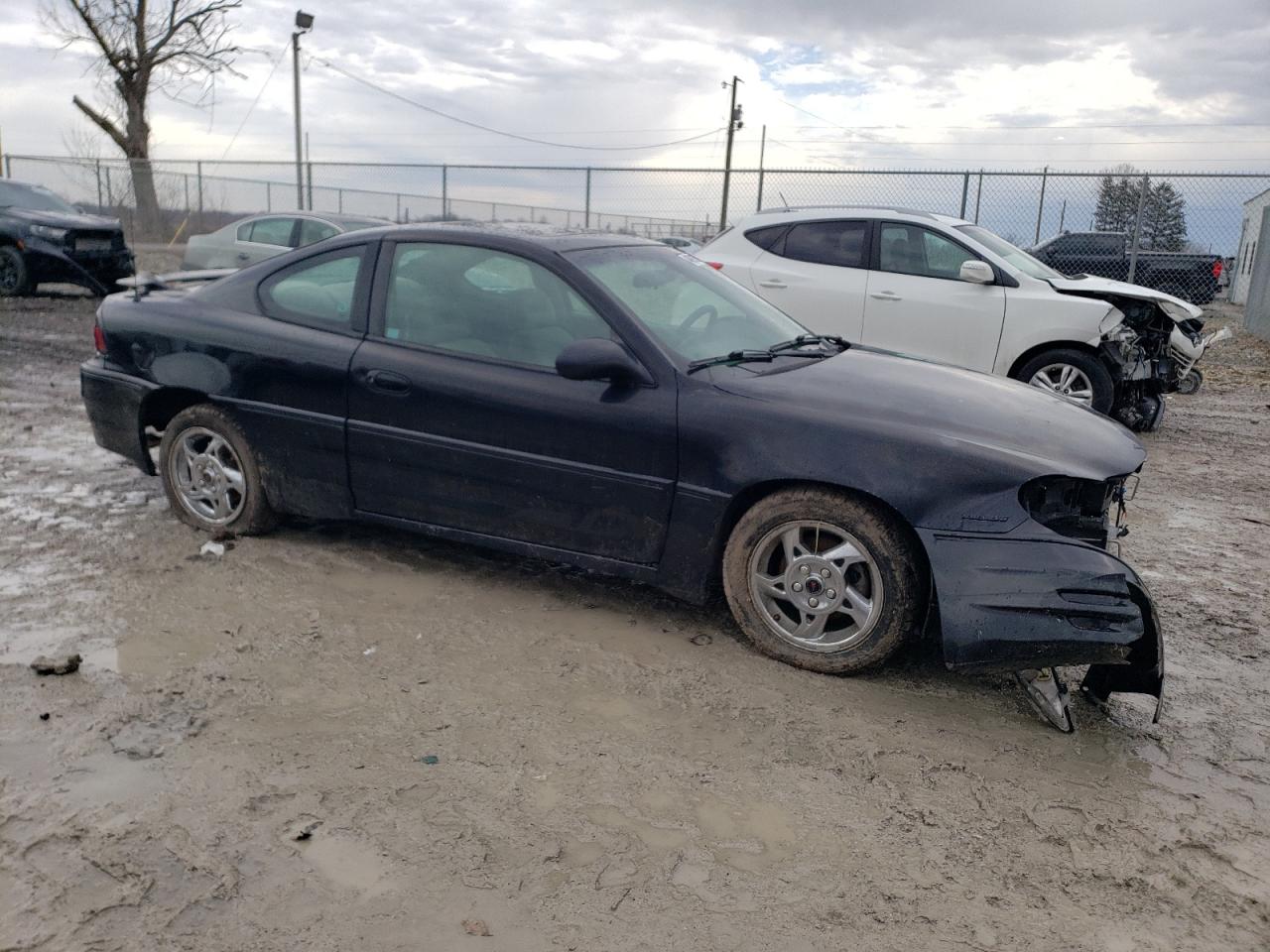 2003 Pontiac Grand Am Gt Black vin: 1G2NW12E03C102120