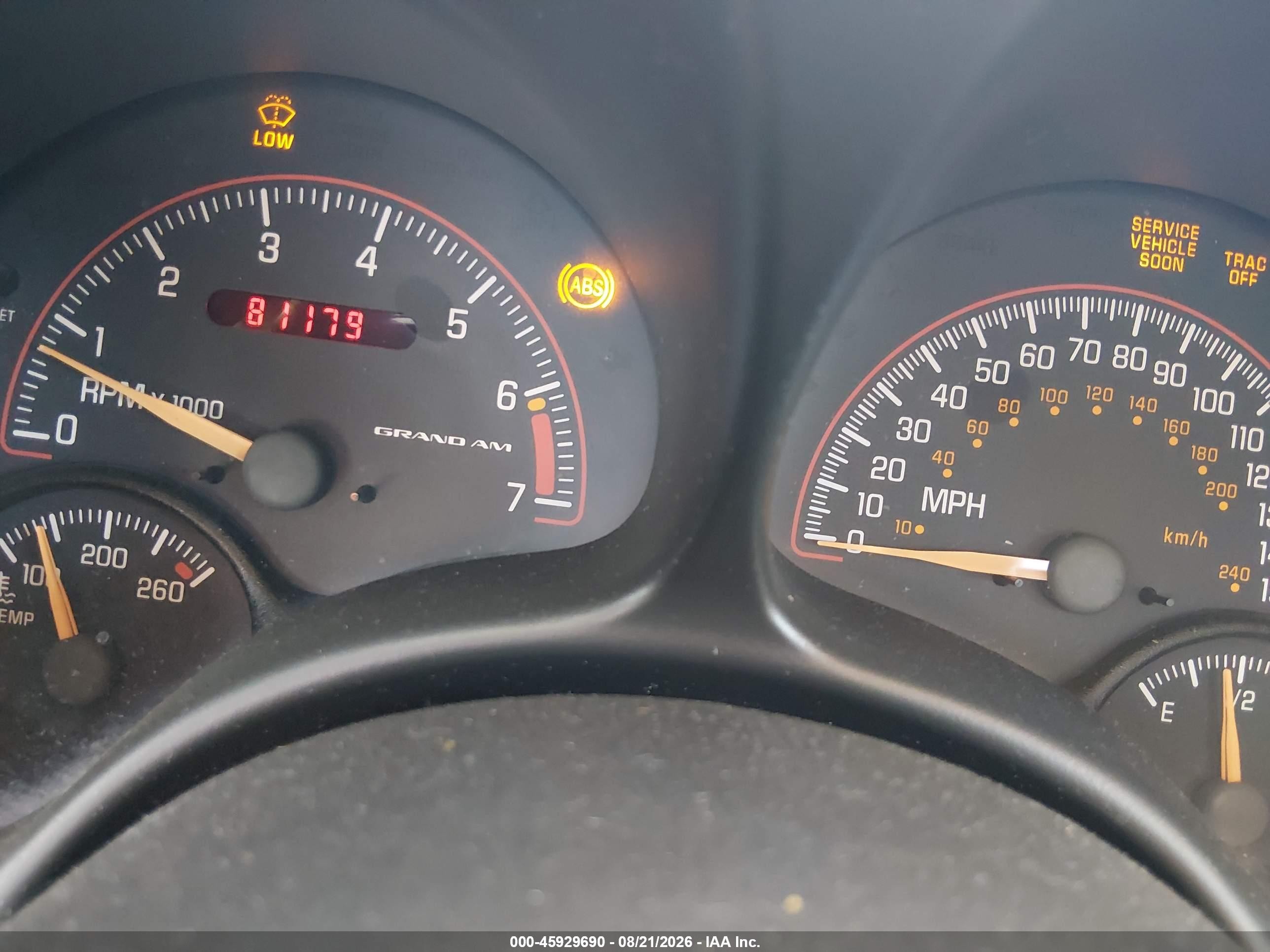 2003 Pontiac Grand Am Gt Красный vin: 1G2NW12E03C150121