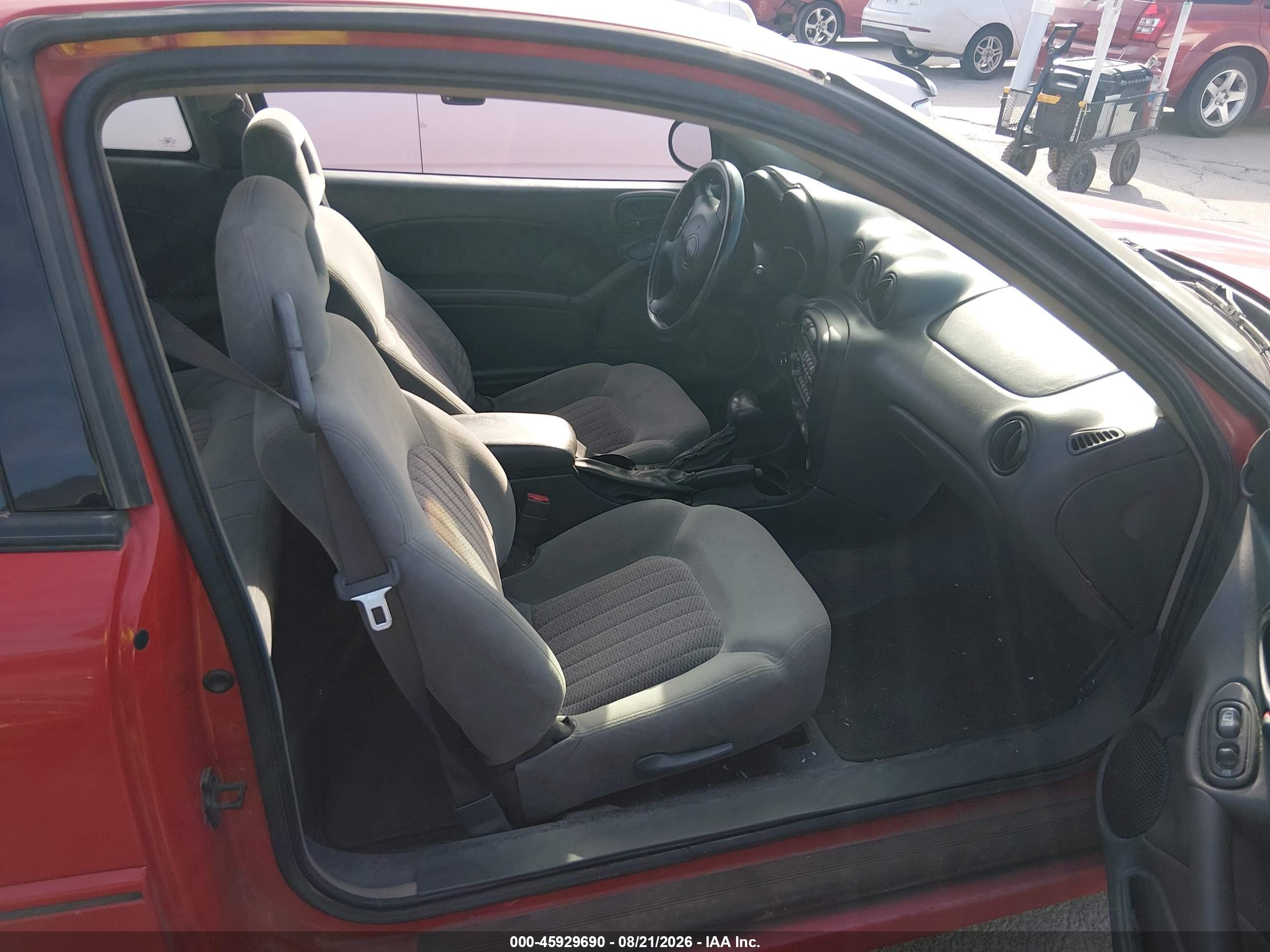 2003 Pontiac Grand Am Gt Красный vin: 1G2NW12E03C150121