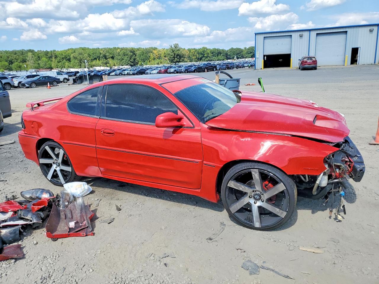 2003 Pontiac Grand Am Gt Red vin: 1G2NW12E13C213582
