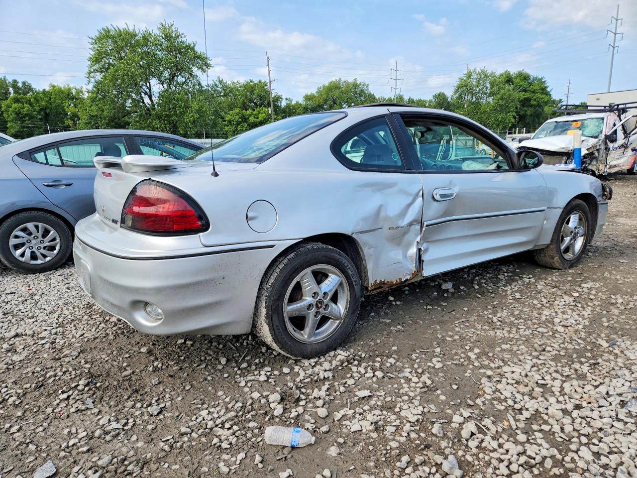 2003 Pontiac Grand Am Gt Silver vin: 1G2NW12E43C225676
