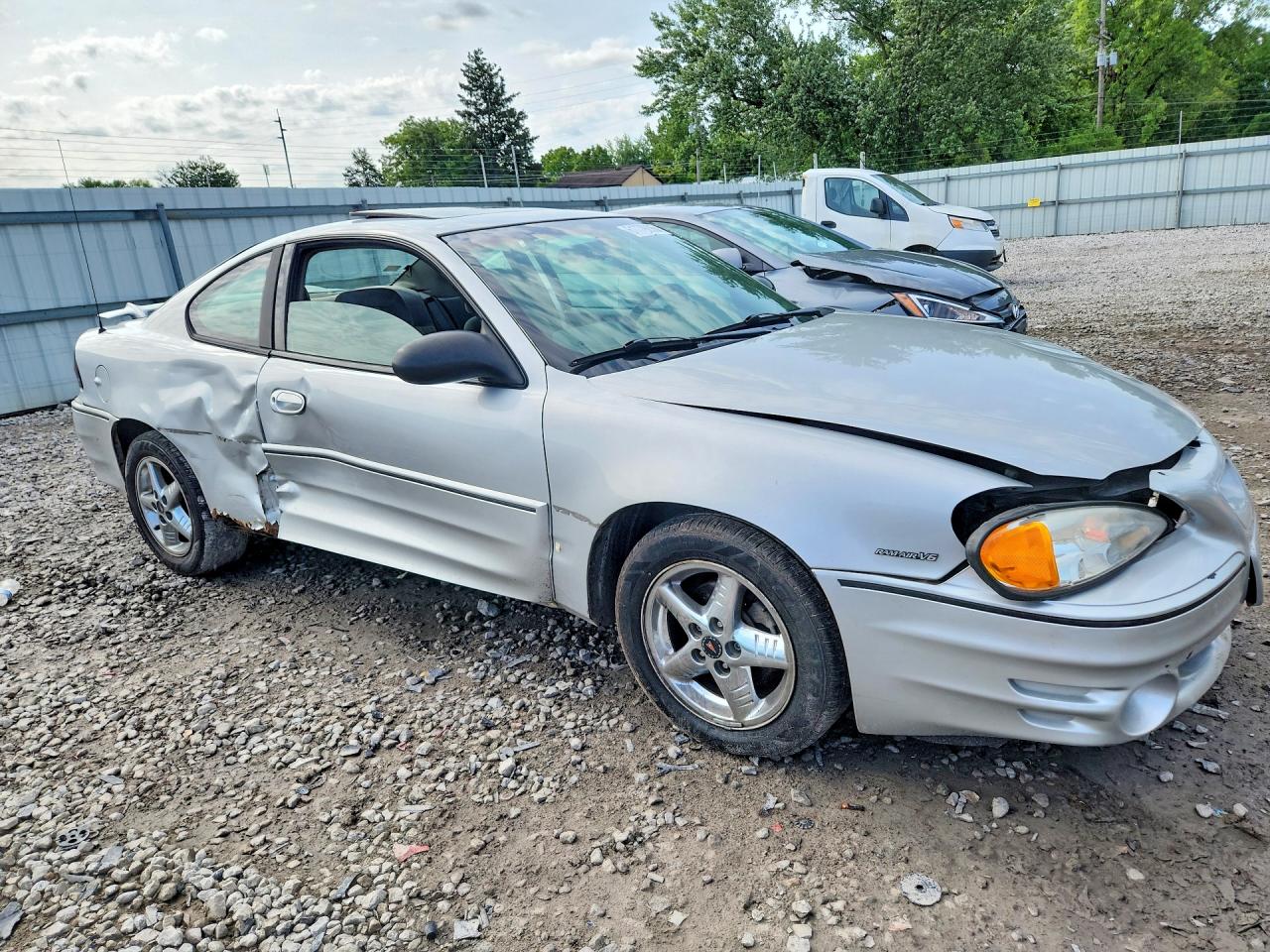 2003 Pontiac Grand Am Gt Silver vin: 1G2NW12E43C225676