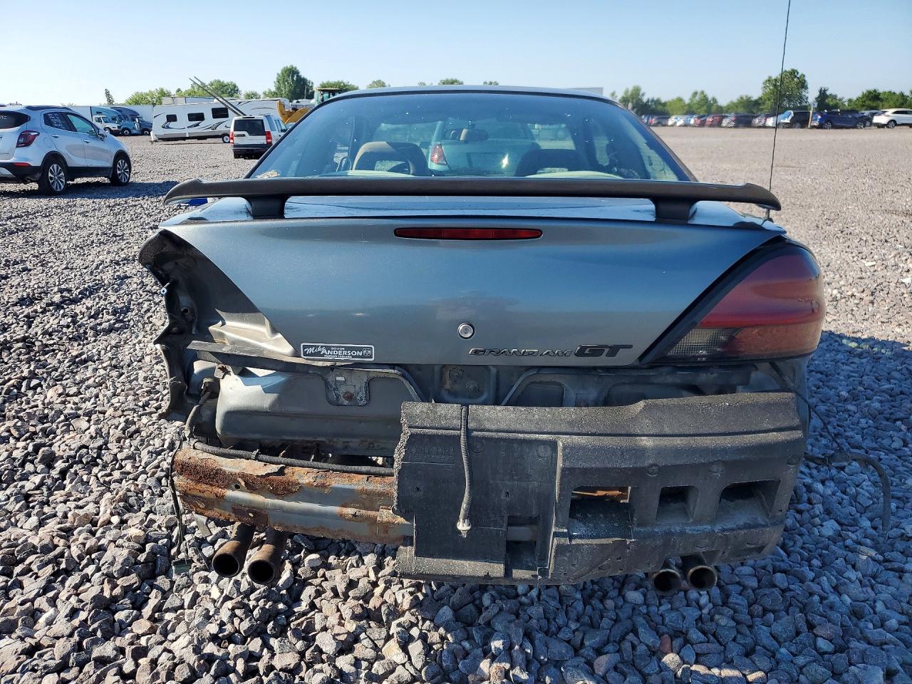 2005 Pontiac Grand Am Gt Gray vin: 1G2NW12E65M130288
