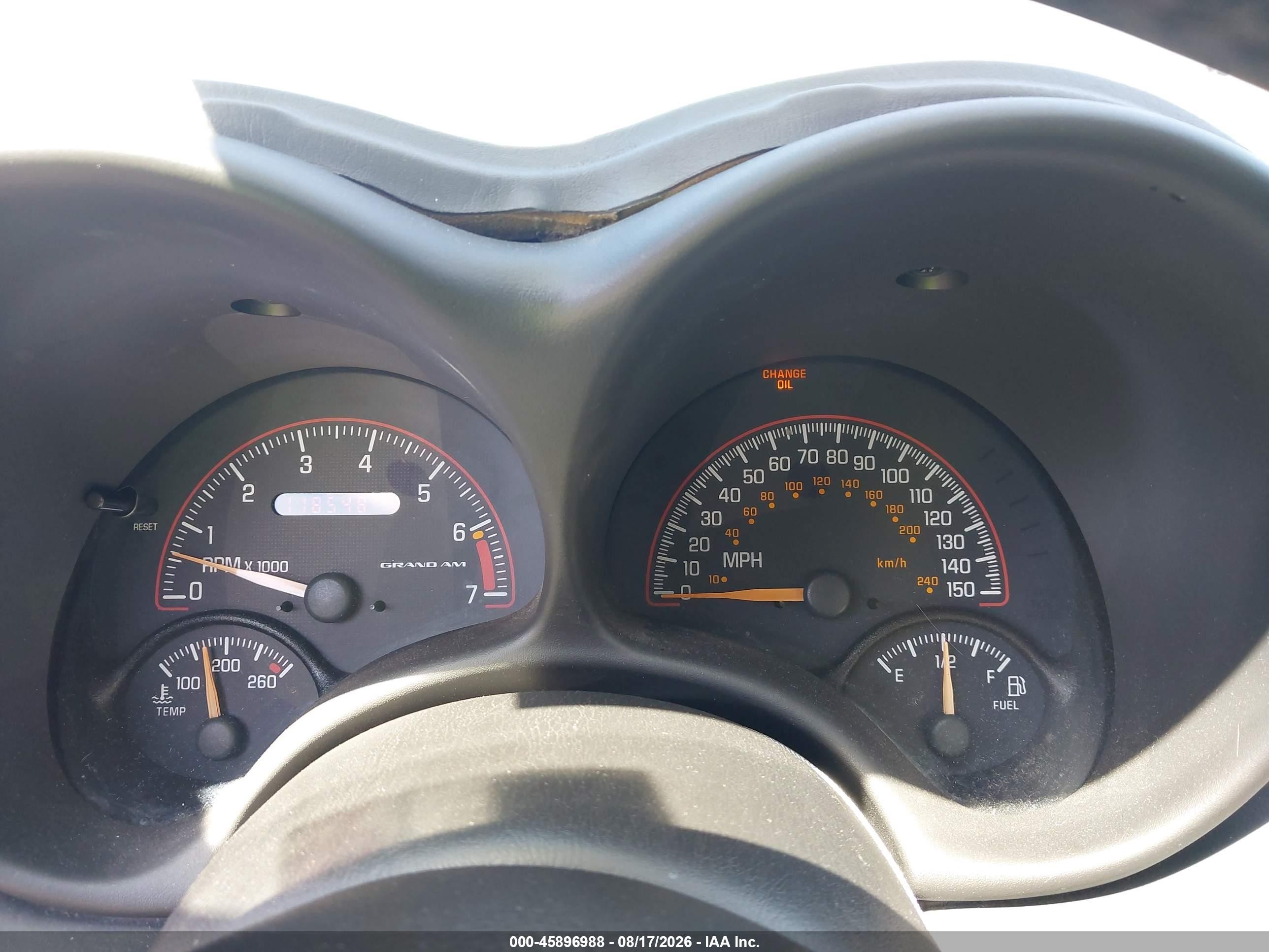 2004 Pontiac Grand Am Gt Серый vin: 1G2NW12E94C150765