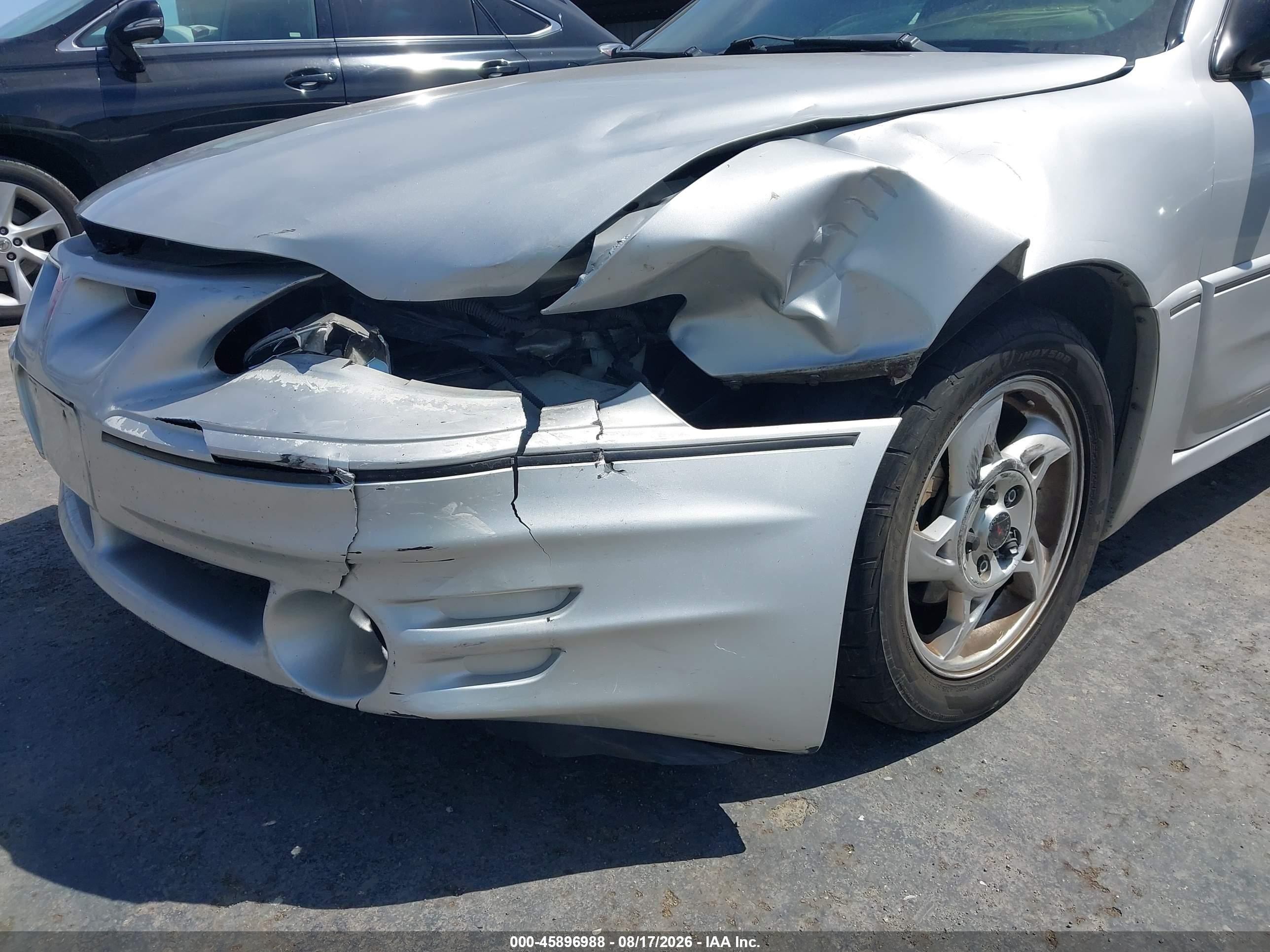 2004 Pontiac Grand Am Gt Серый vin: 1G2NW12E94C150765