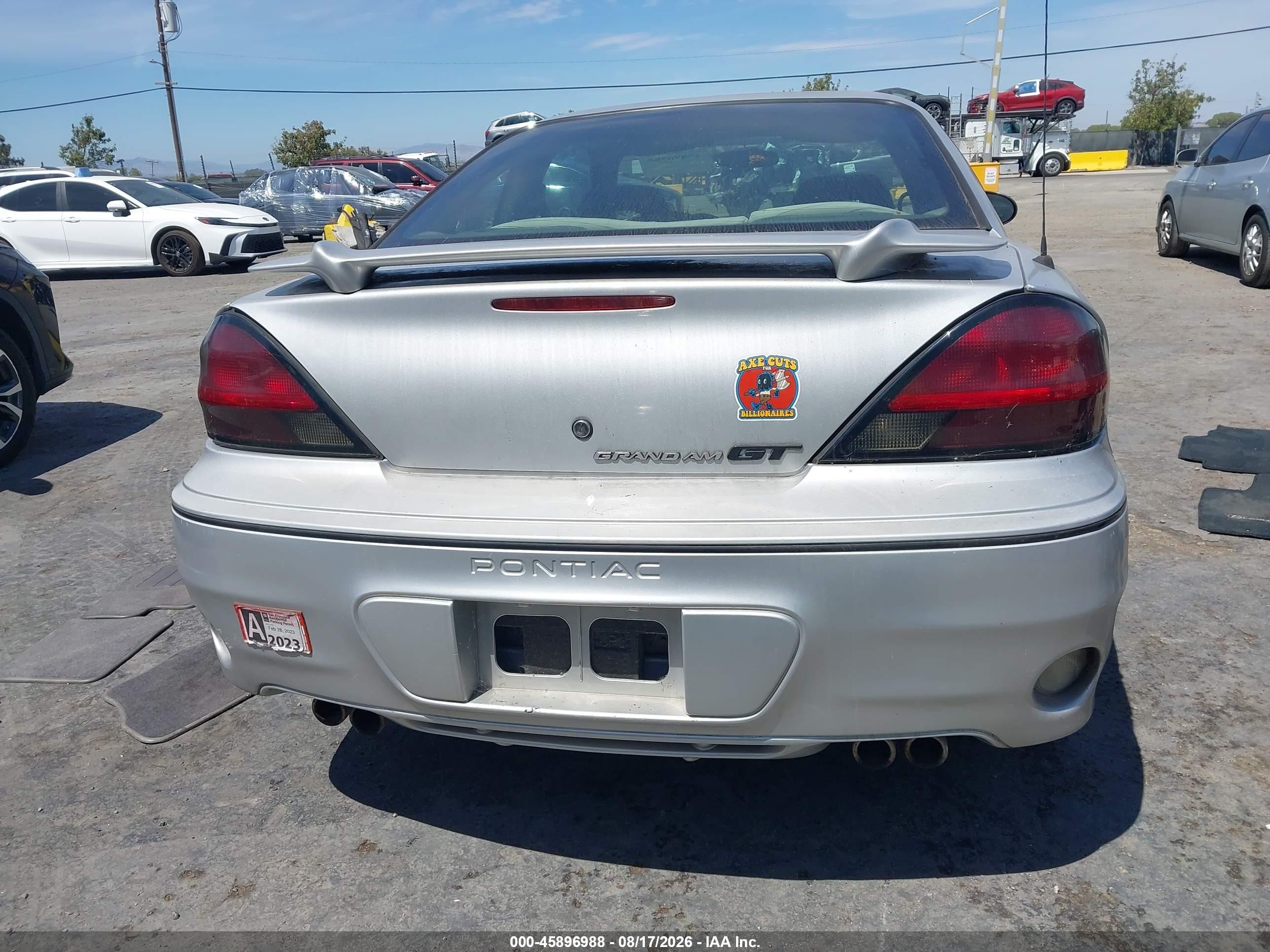 2004 Pontiac Grand Am Gt Серый vin: 1G2NW12E94C150765