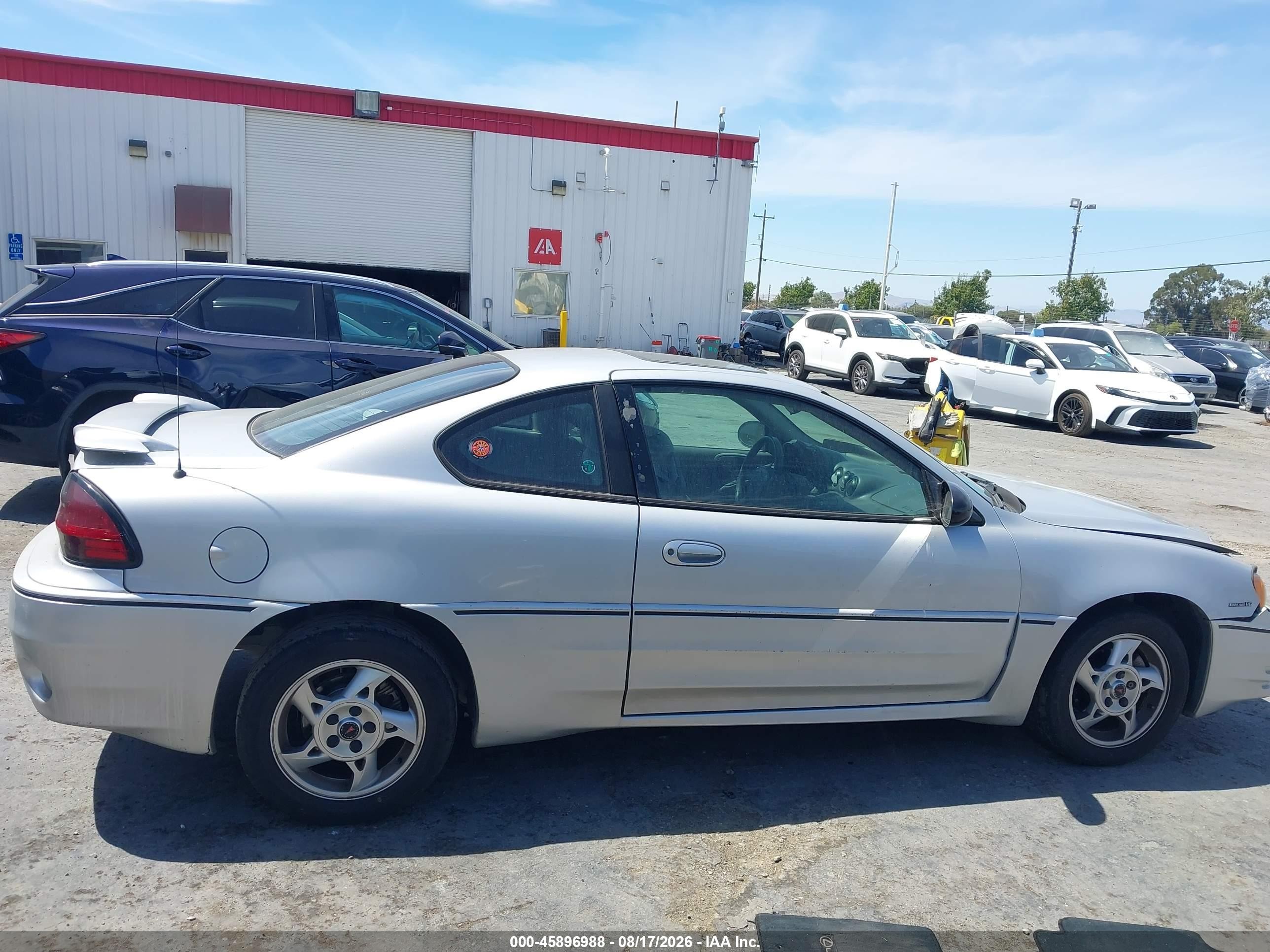 2004 Pontiac Grand Am Gt Серый vin: 1G2NW12E94C150765
