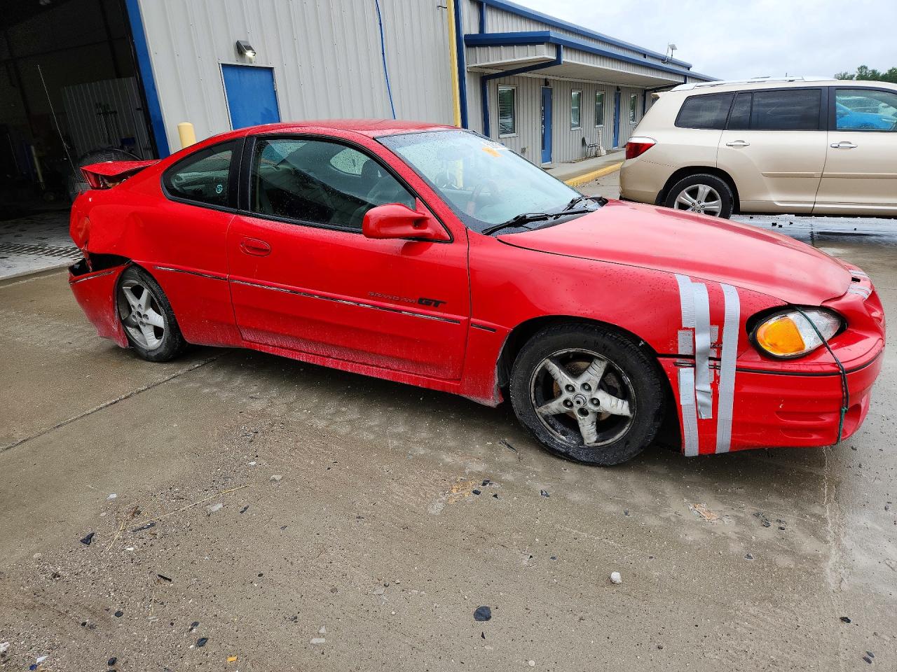2000 Pontiac Grand Am Gt Red vin: 1G2NW12E9YM727567