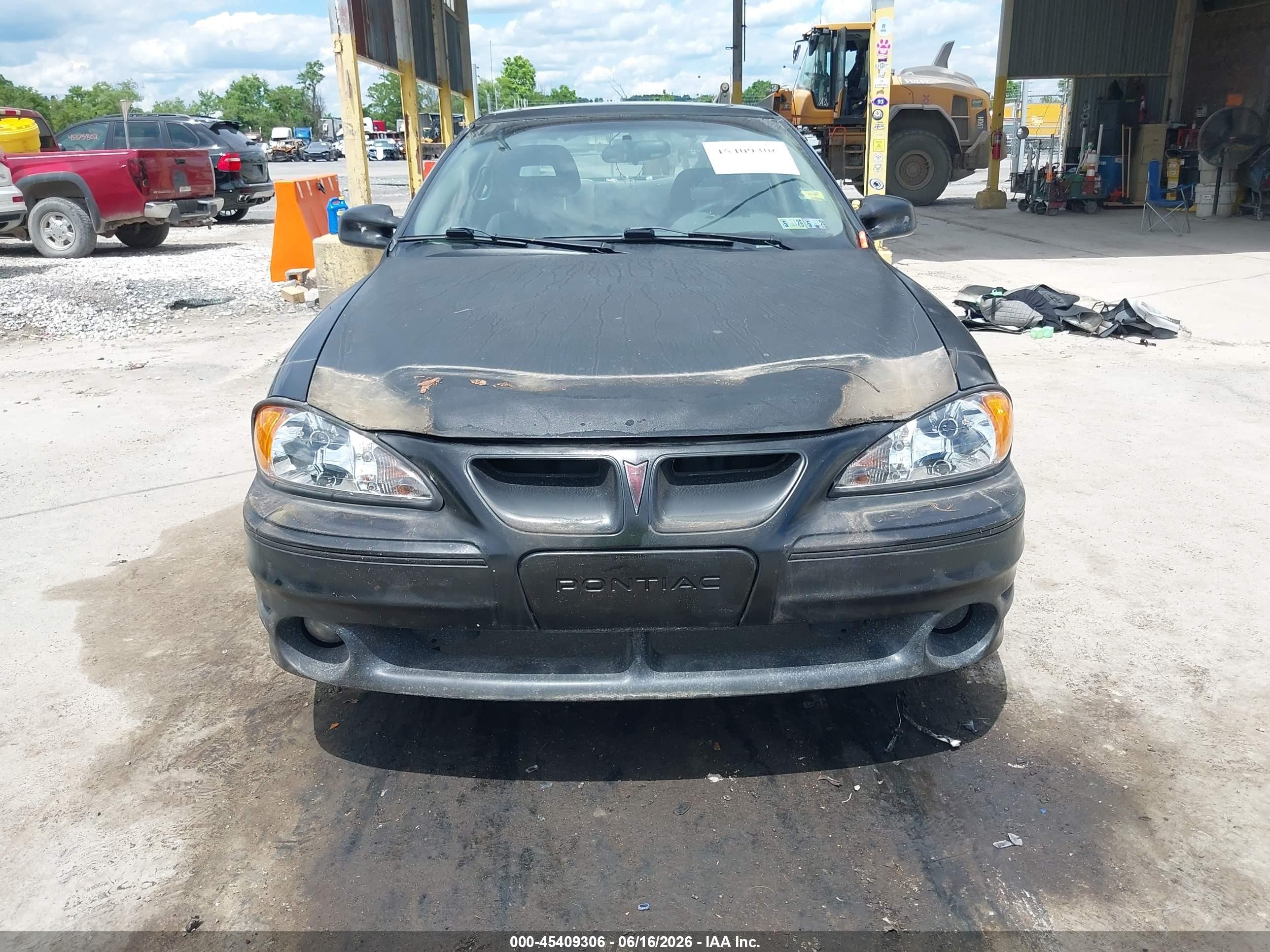 2001 Pontiac Grand Am Gt Black vin: 1G2NW12EX1C278783