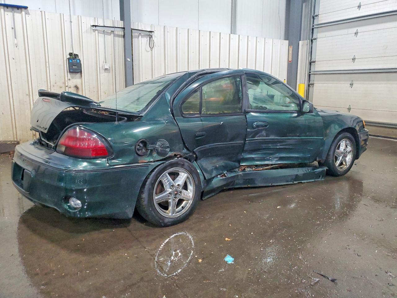 2001 Pontiac Grand Am Gt Green vin: 1G2NW52E01C256069