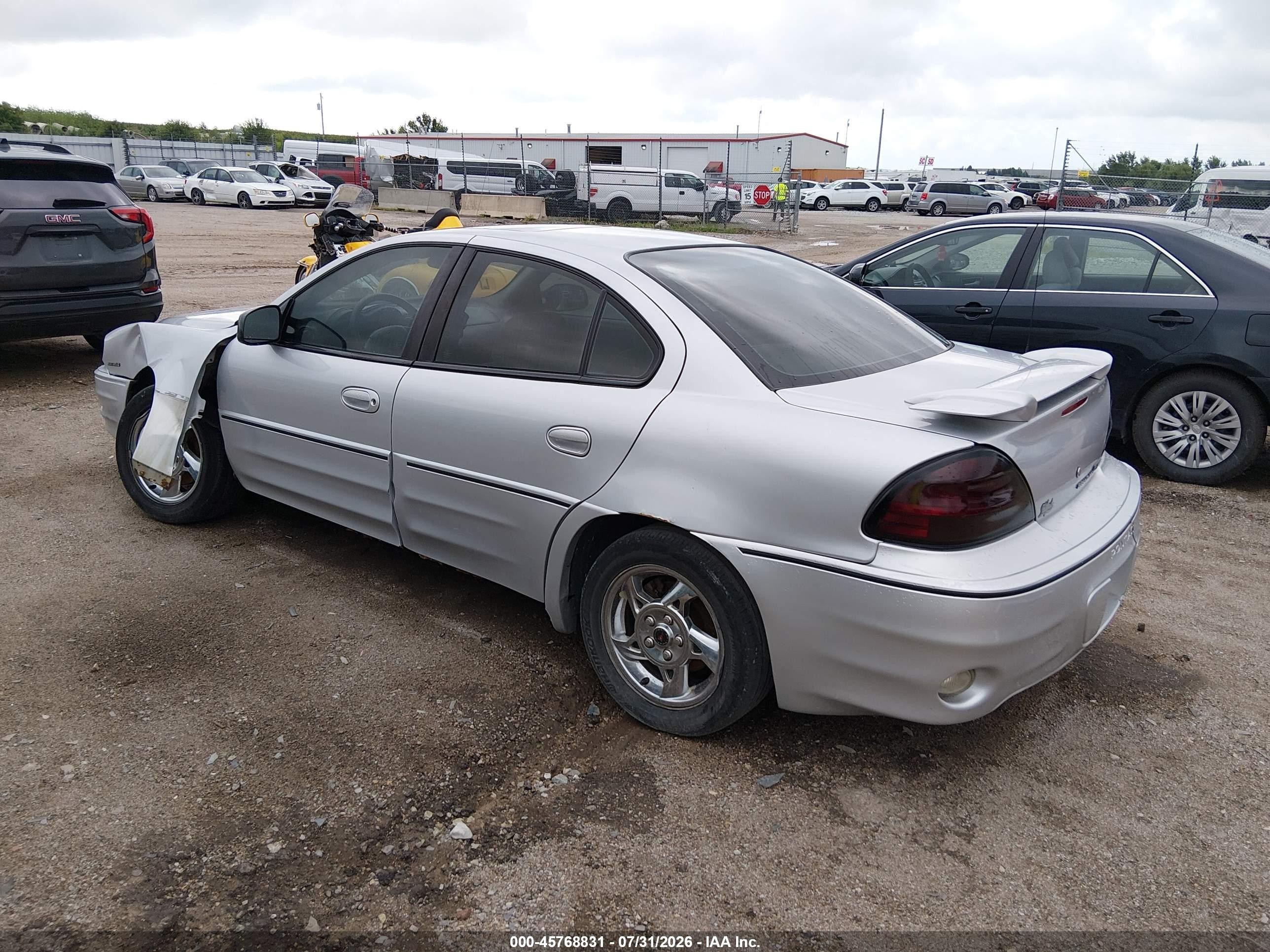 2003 Pontiac Grand Am Gt Silver vin: 1G2NW52E03M705599