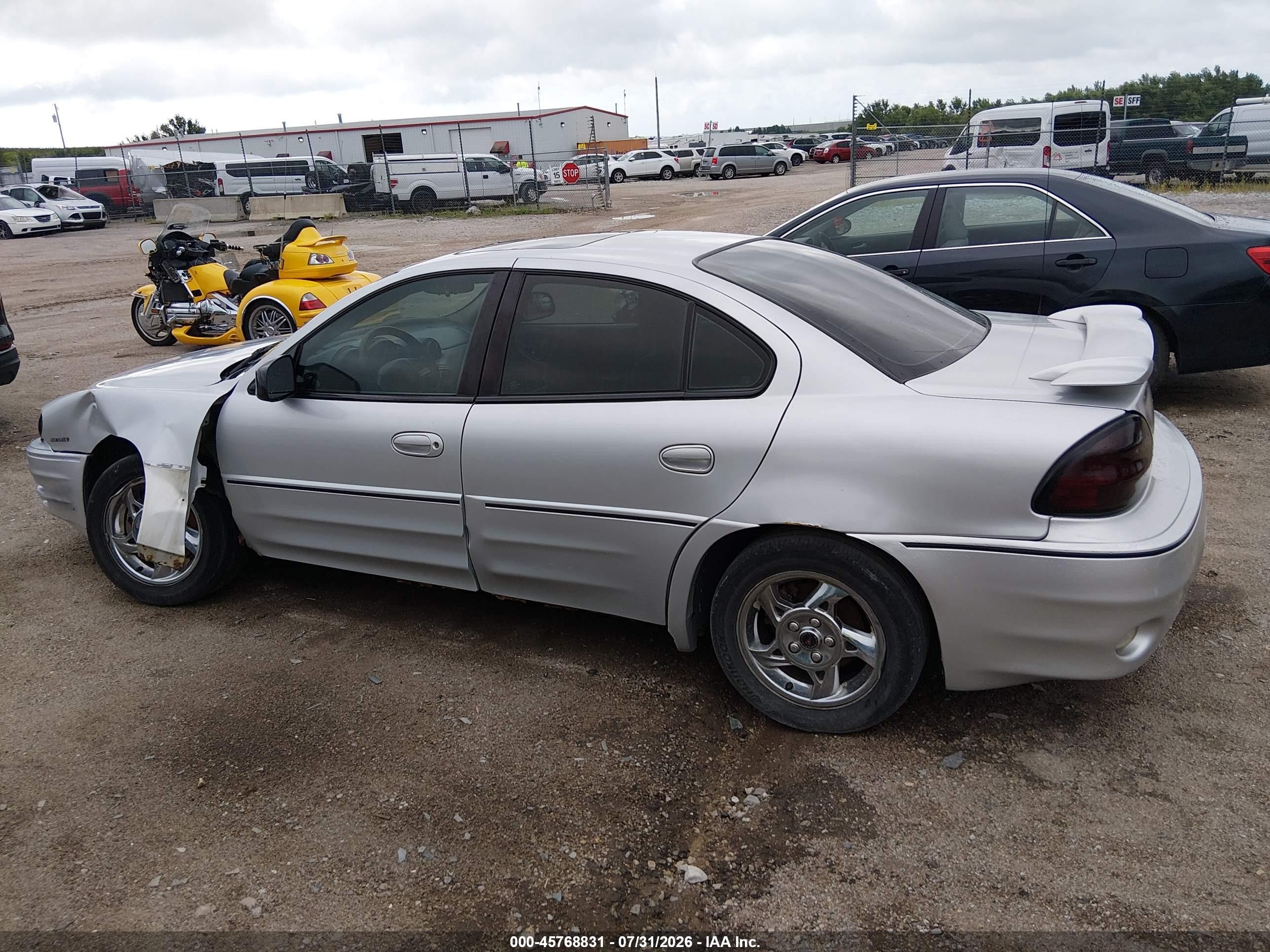 2003 Pontiac Grand Am Gt Silver vin: 1G2NW52E03M705599