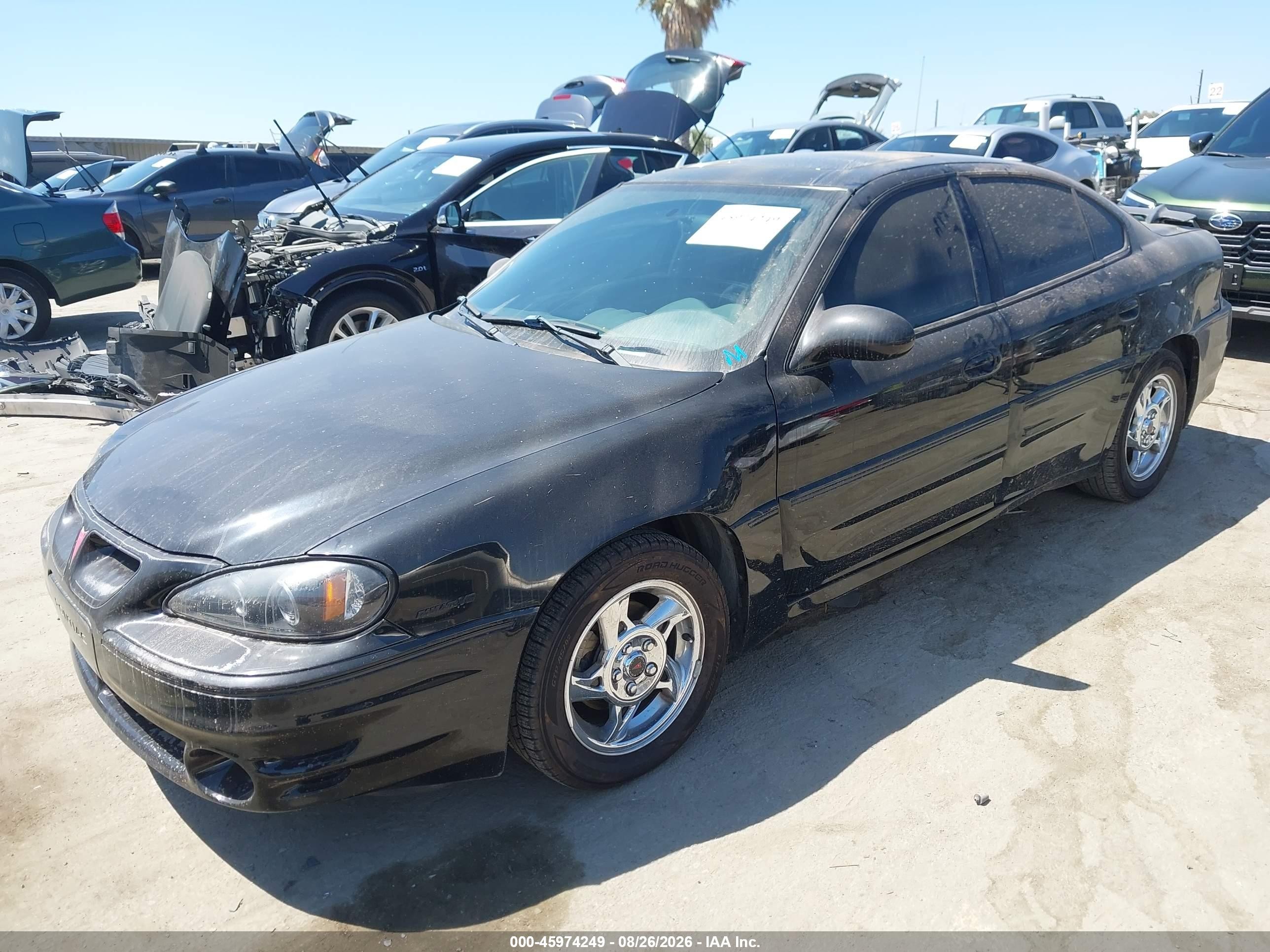 2004 Pontiac Grand Am Gt Черный vin: 1G2NW52E14C126225