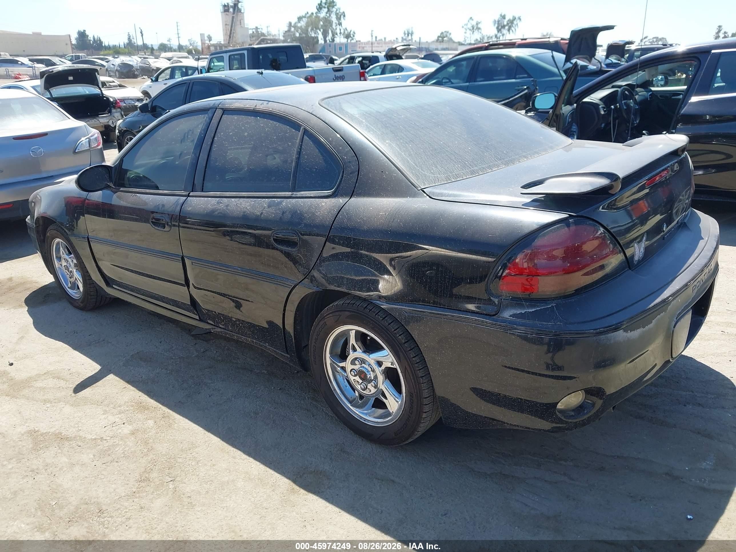 2004 Pontiac Grand Am Gt Черный vin: 1G2NW52E14C126225