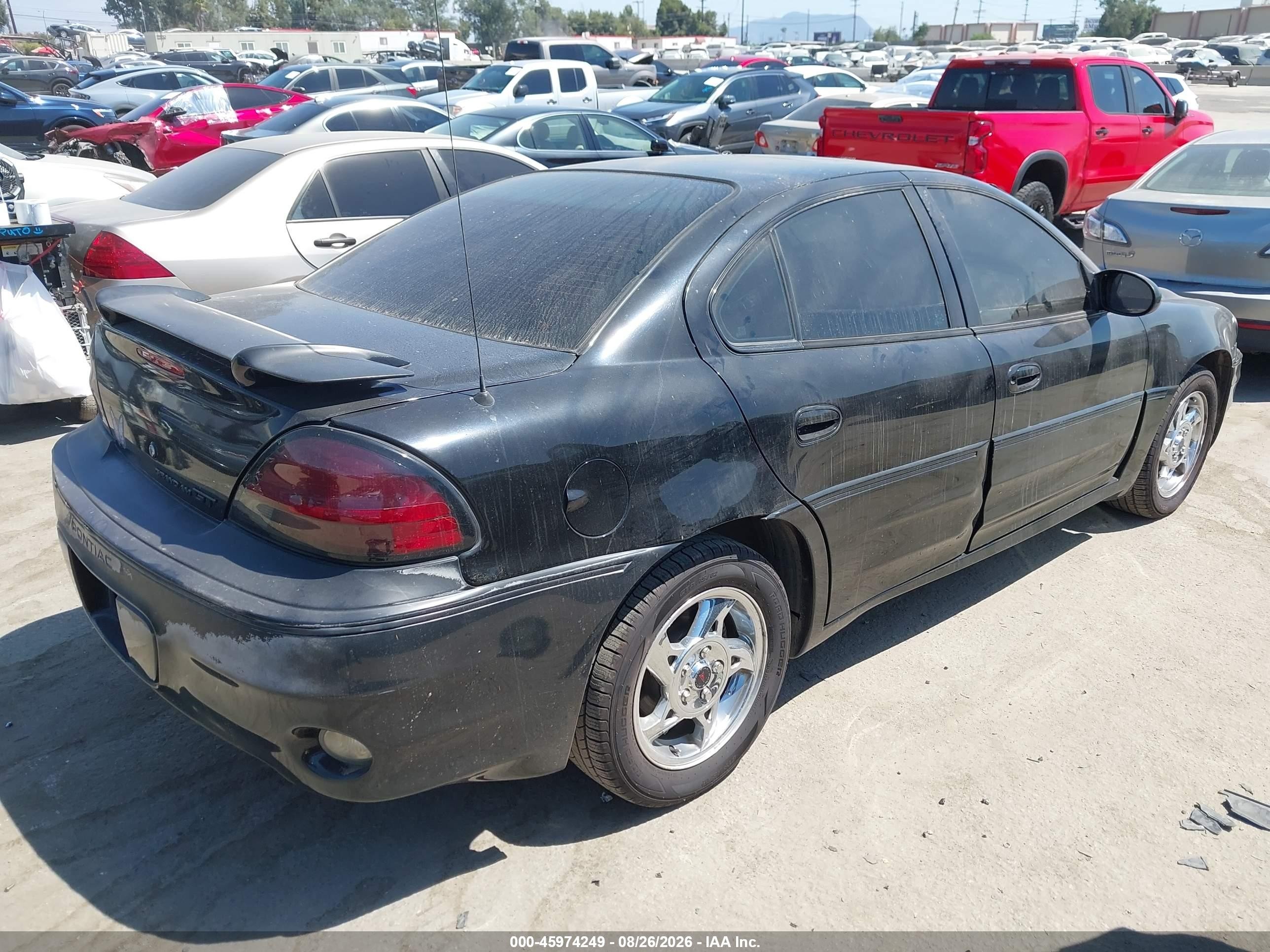 2004 Pontiac Grand Am Gt Черный vin: 1G2NW52E14C126225