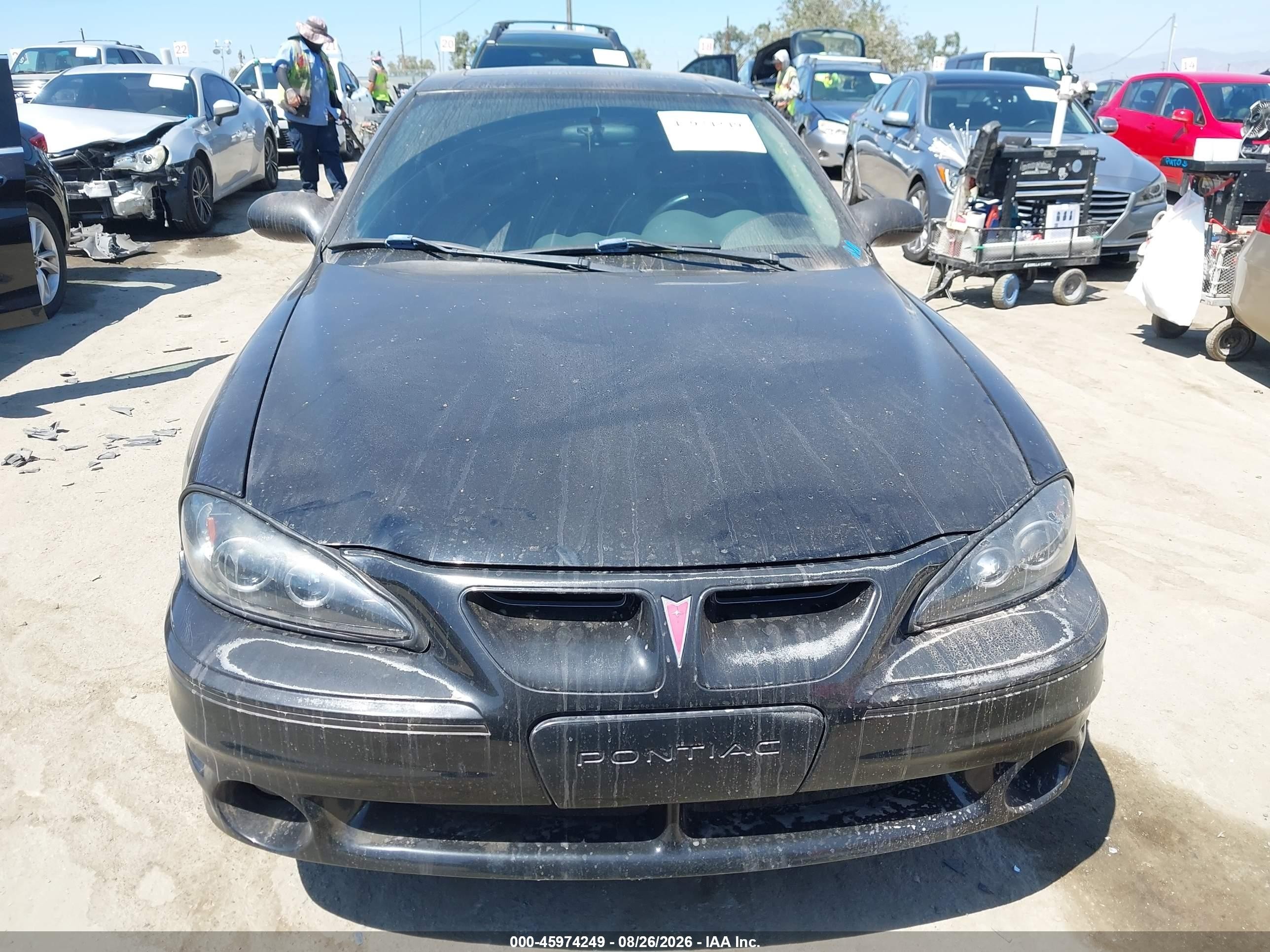 2004 Pontiac Grand Am Gt Черный vin: 1G2NW52E14C126225