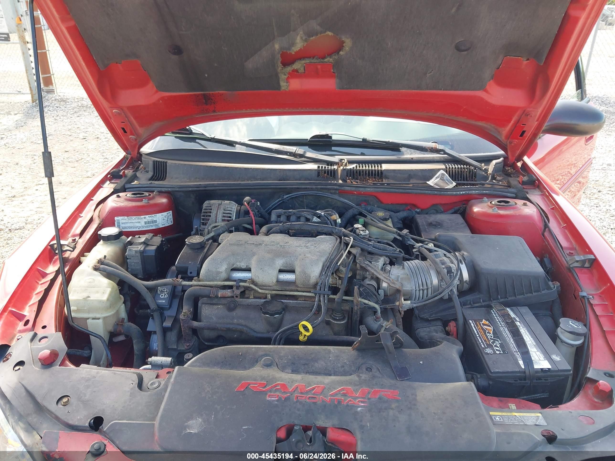 2003 Pontiac Grand Am Gt Red vin: 1G2NW52E23C242970
