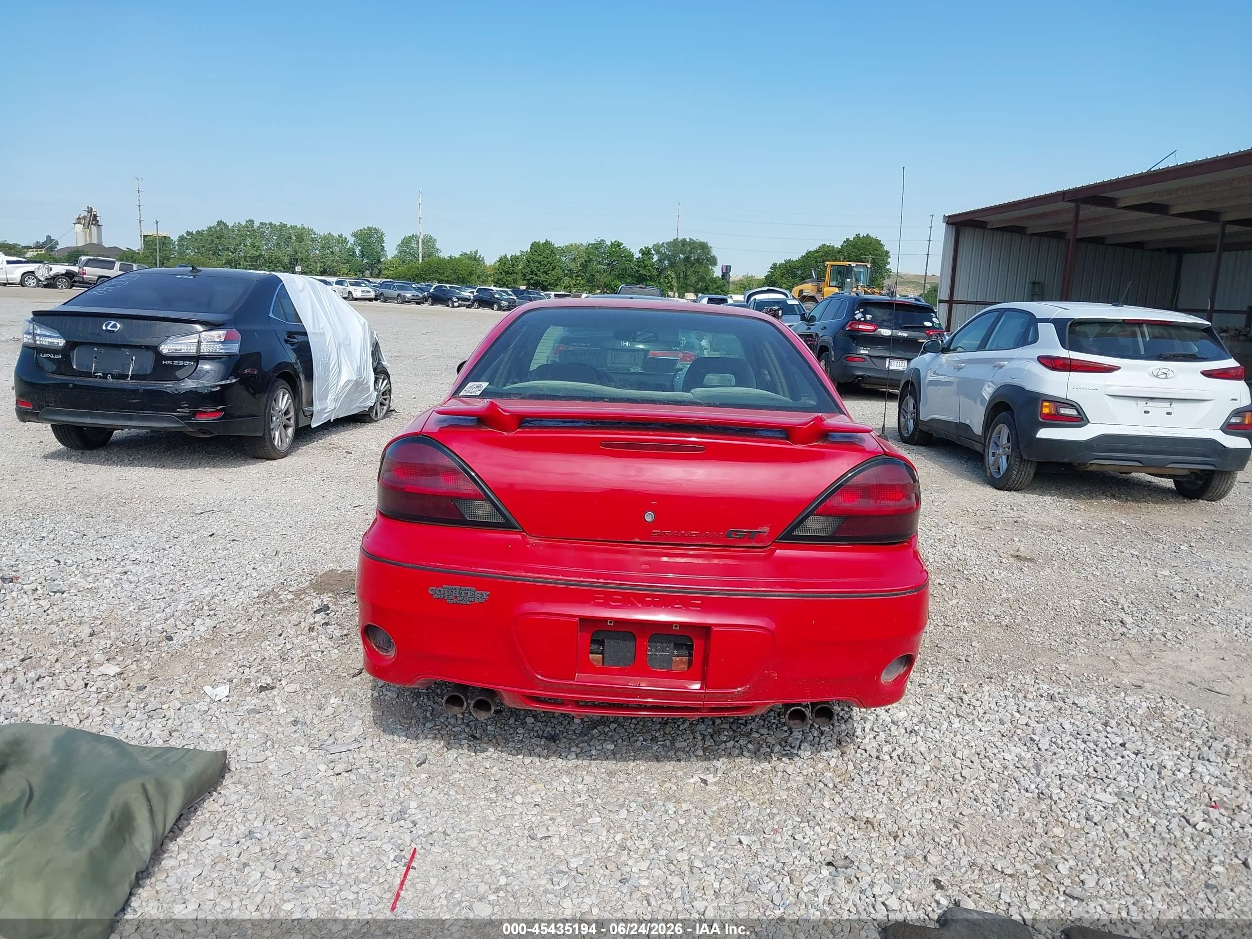 2003 Pontiac Grand Am Gt Red vin: 1G2NW52E23C242970