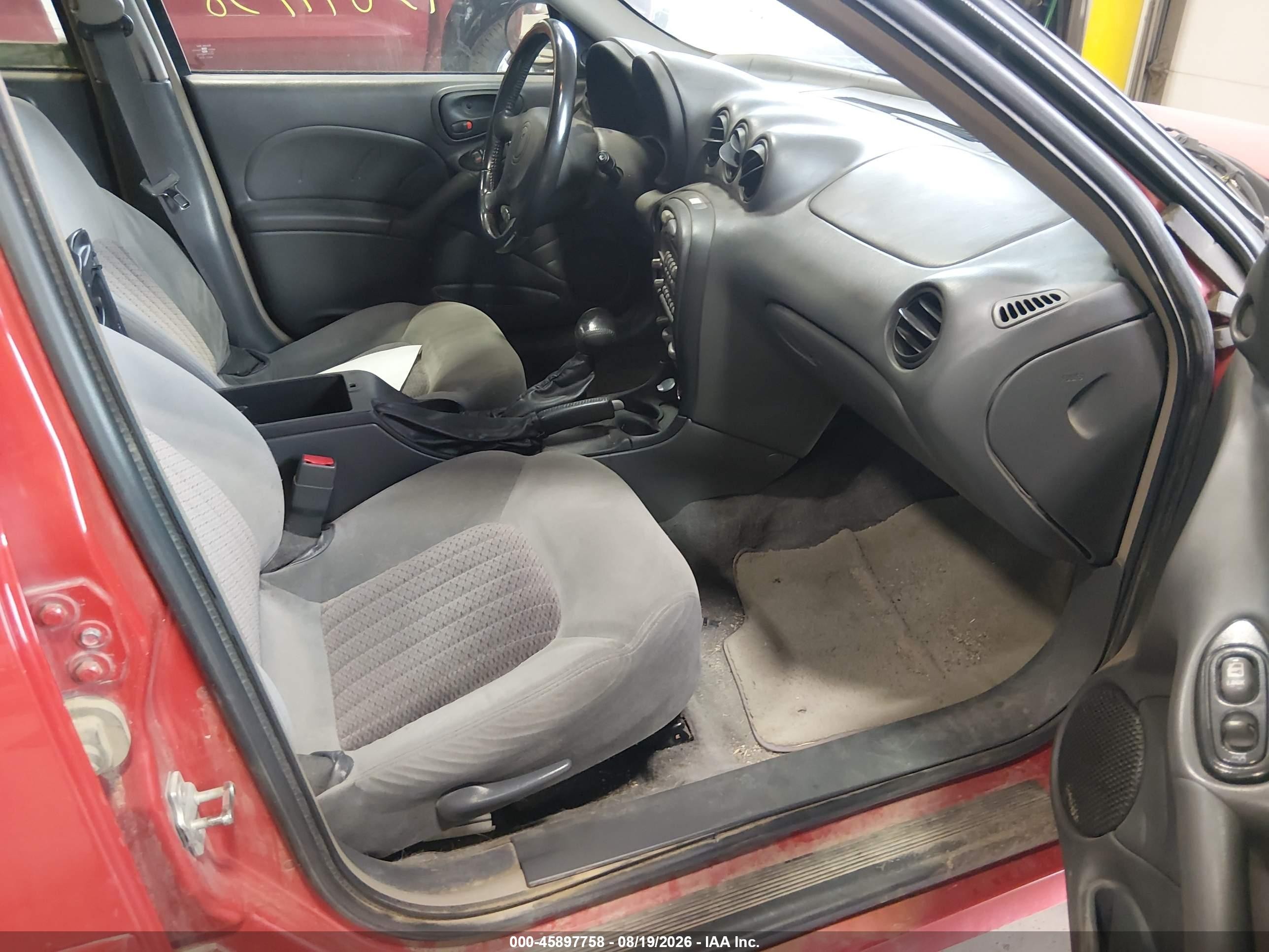2004 Pontiac Grand Am Gt Red vin: 1G2NW52E24C228844