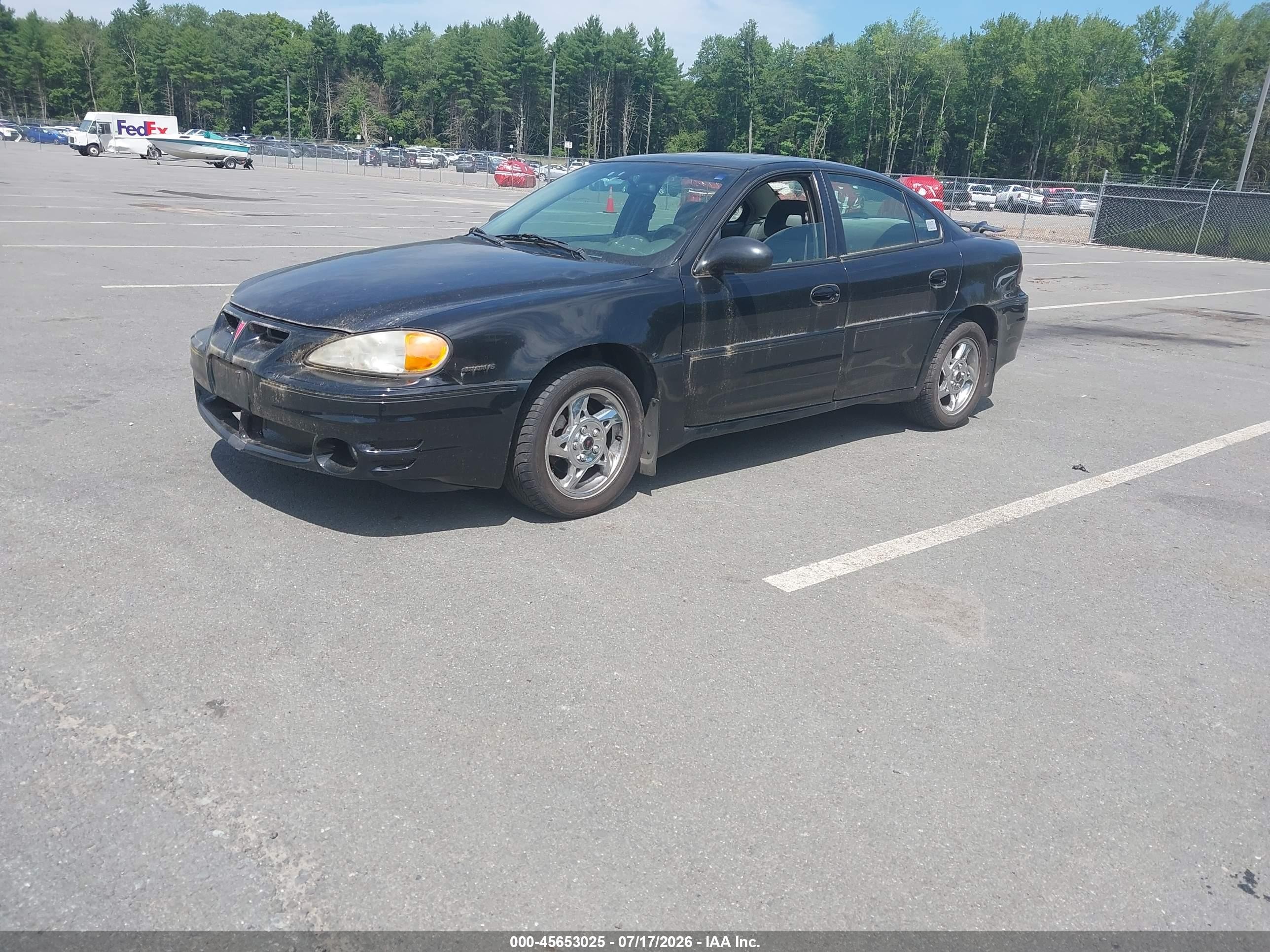 2003 Pontiac Grand Am Gt Black vin: 1G2NW52E43C280166