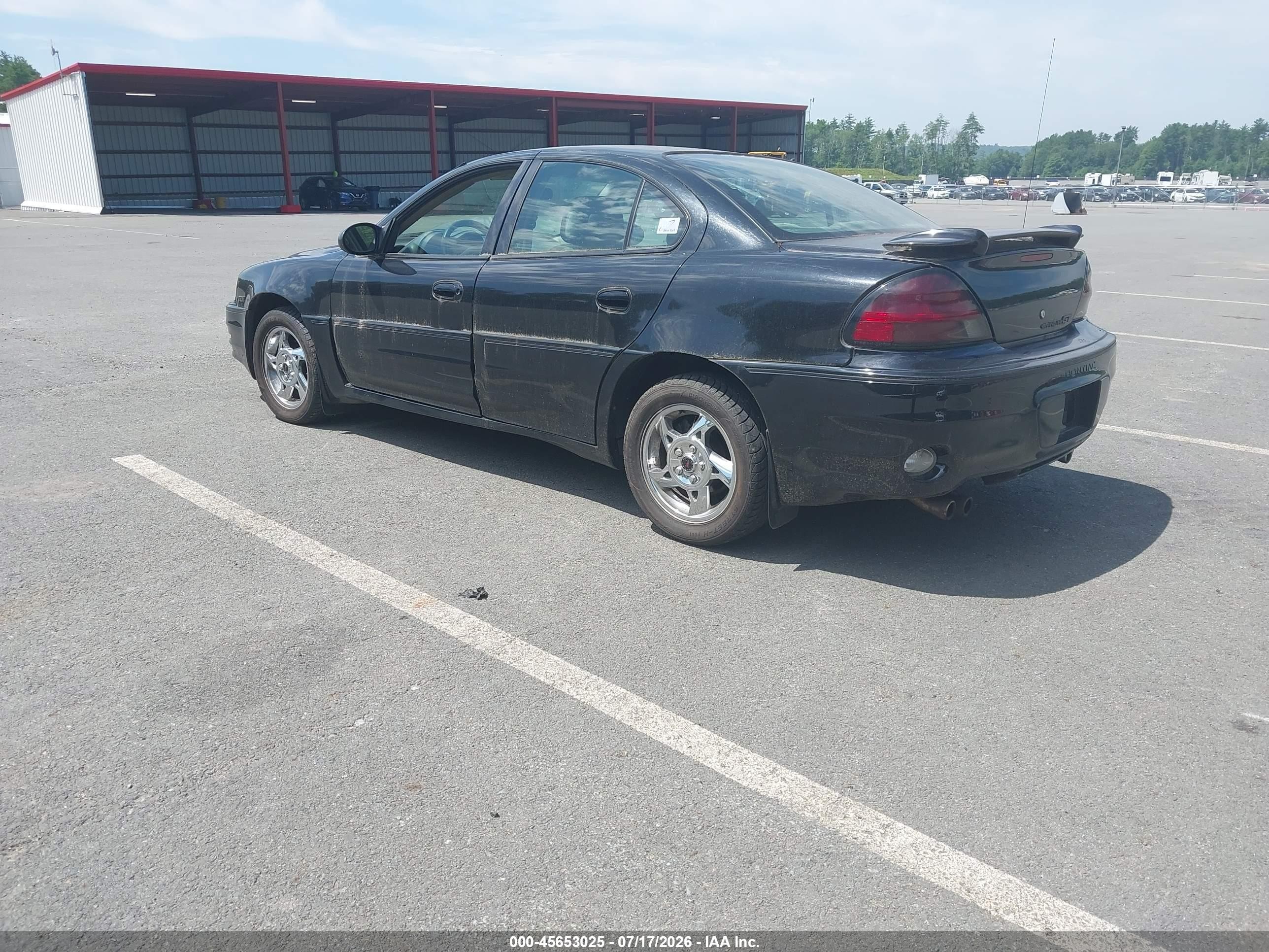 2003 Pontiac Grand Am Gt Black vin: 1G2NW52E43C280166