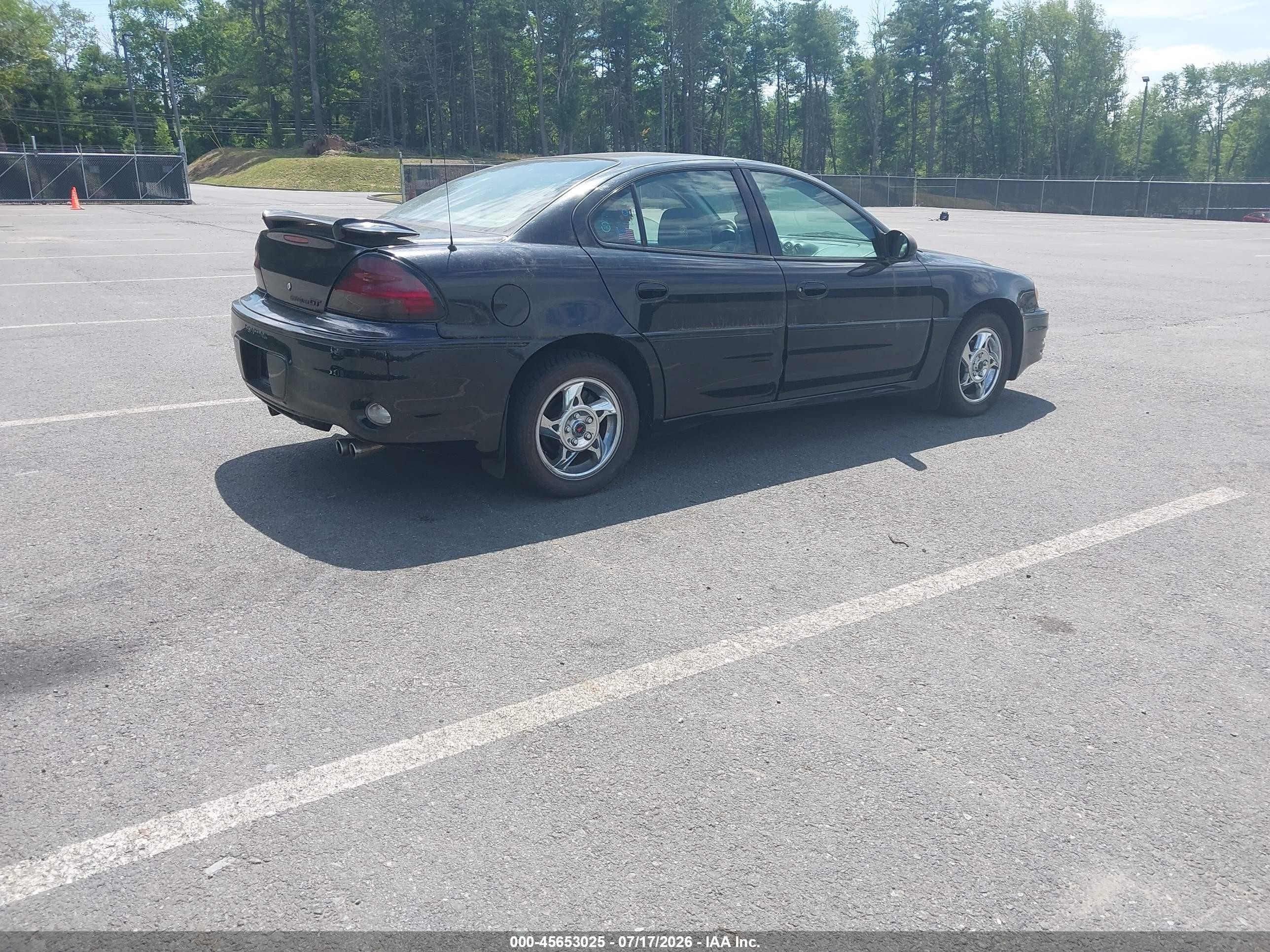 2003 Pontiac Grand Am Gt Black vin: 1G2NW52E43C280166