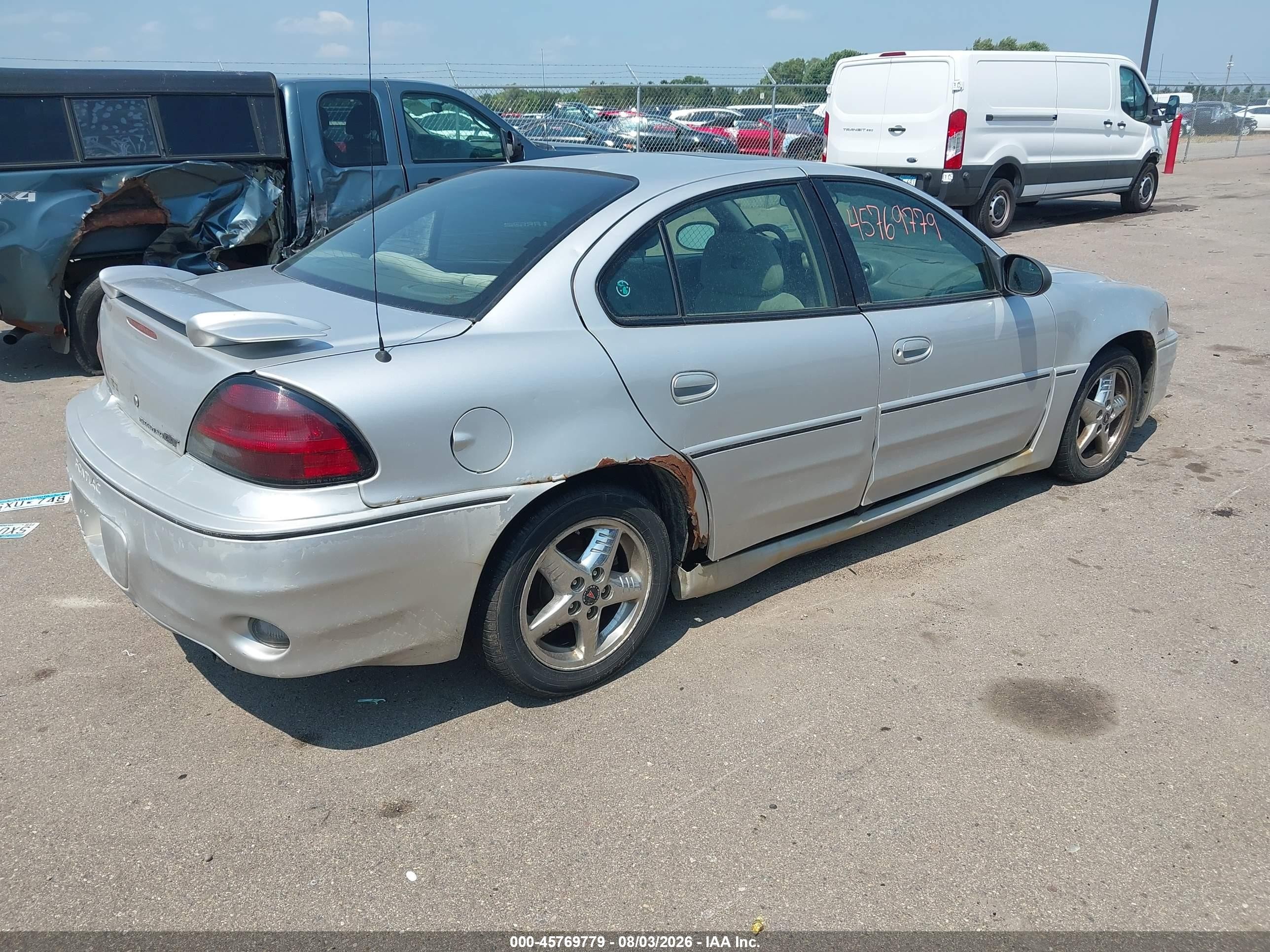 2003 Pontiac Grand Am Gt Серебряный vin: 1G2NW52E43M711888