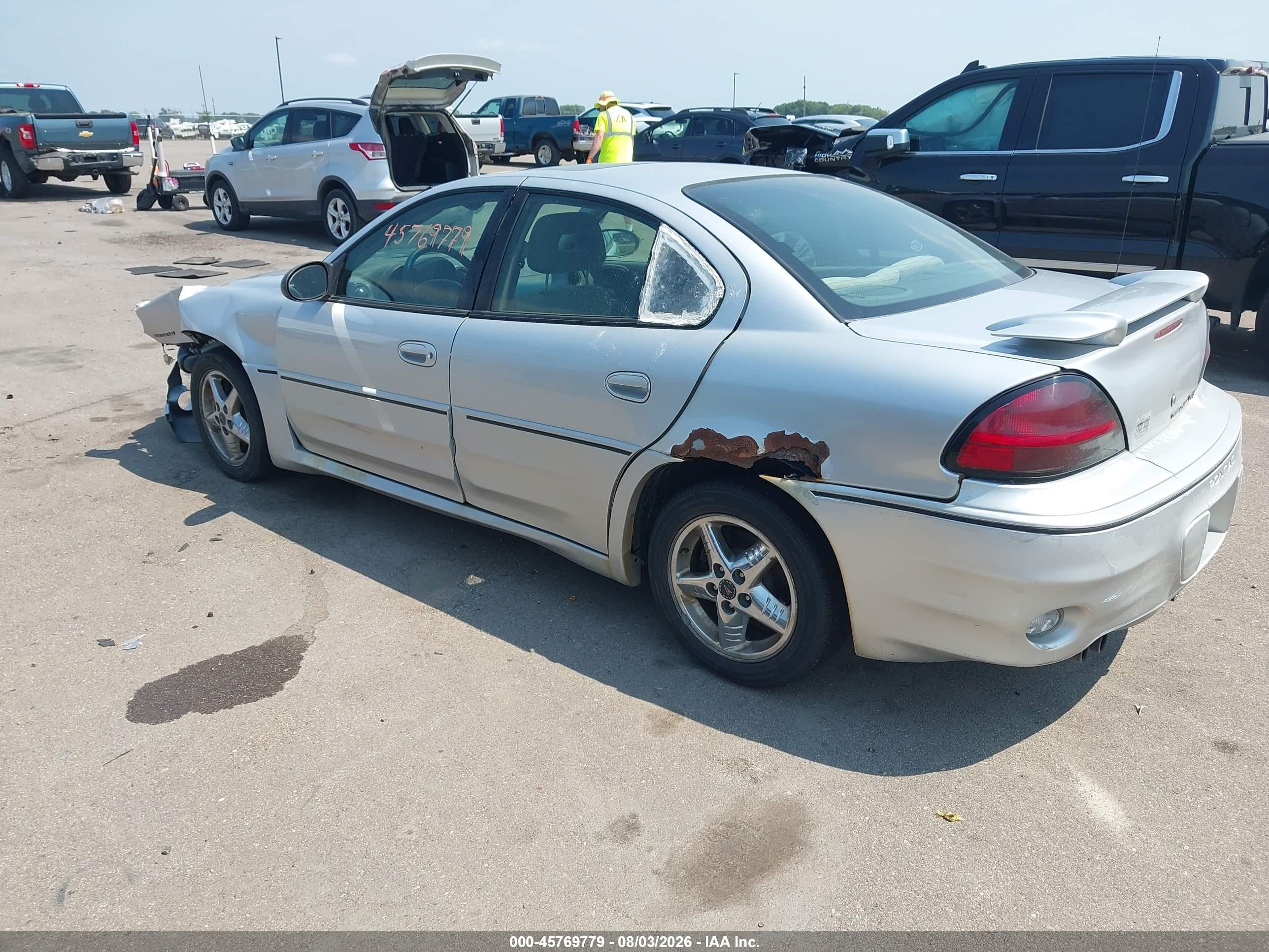2003 Pontiac Grand Am Gt Серебряный vin: 1G2NW52E43M711888