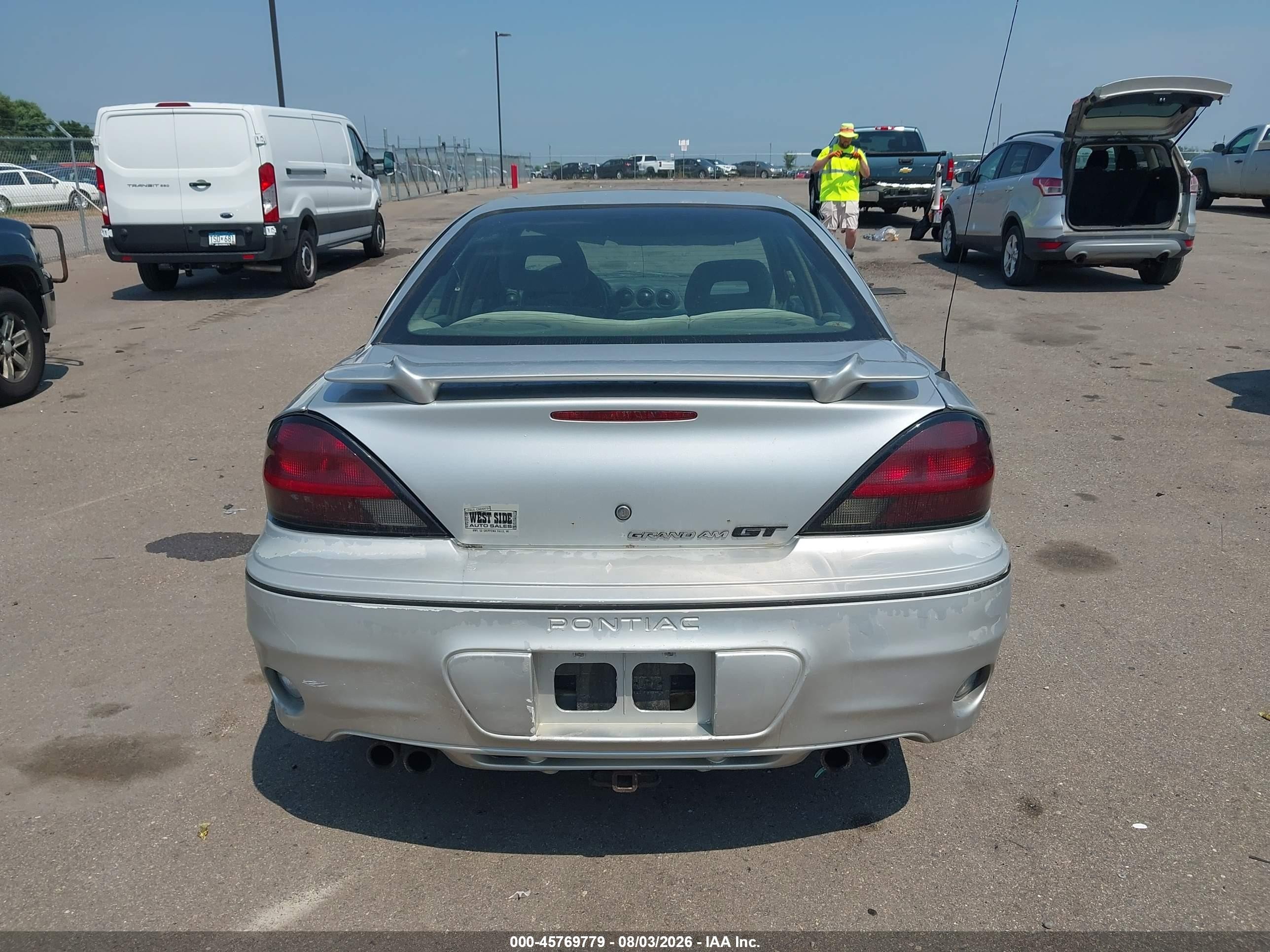 2003 Pontiac Grand Am Gt Серебряный vin: 1G2NW52E43M711888